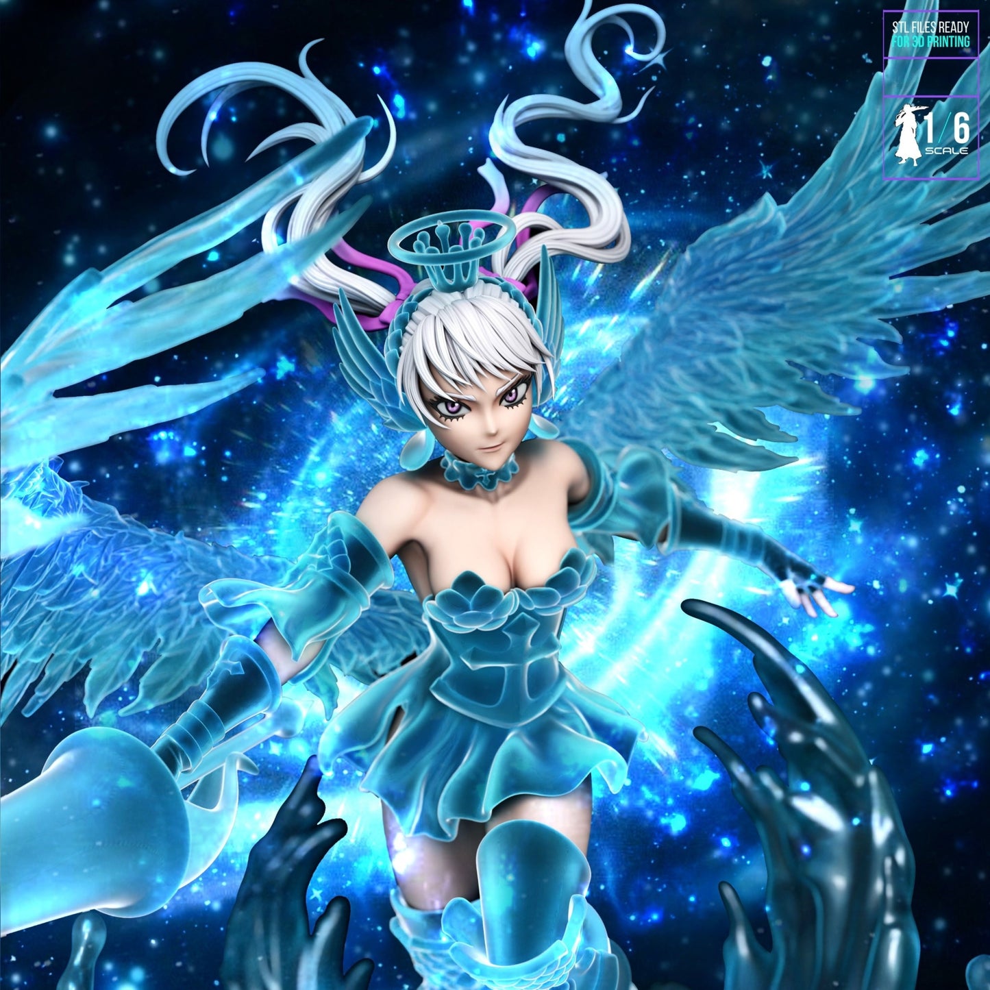 4171 Noelle Silva - Black Clover - STL 3D Print Files