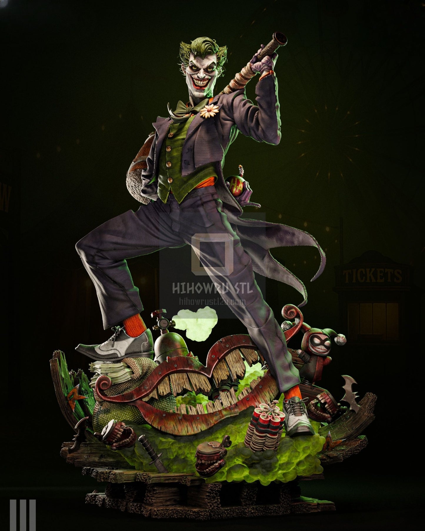 4283 Joker - DC Comics - STL 3D Print Files