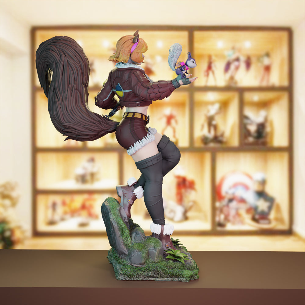 4075 Squirrel Girl NSFW - Marvel Comics - STL 3D Print Files