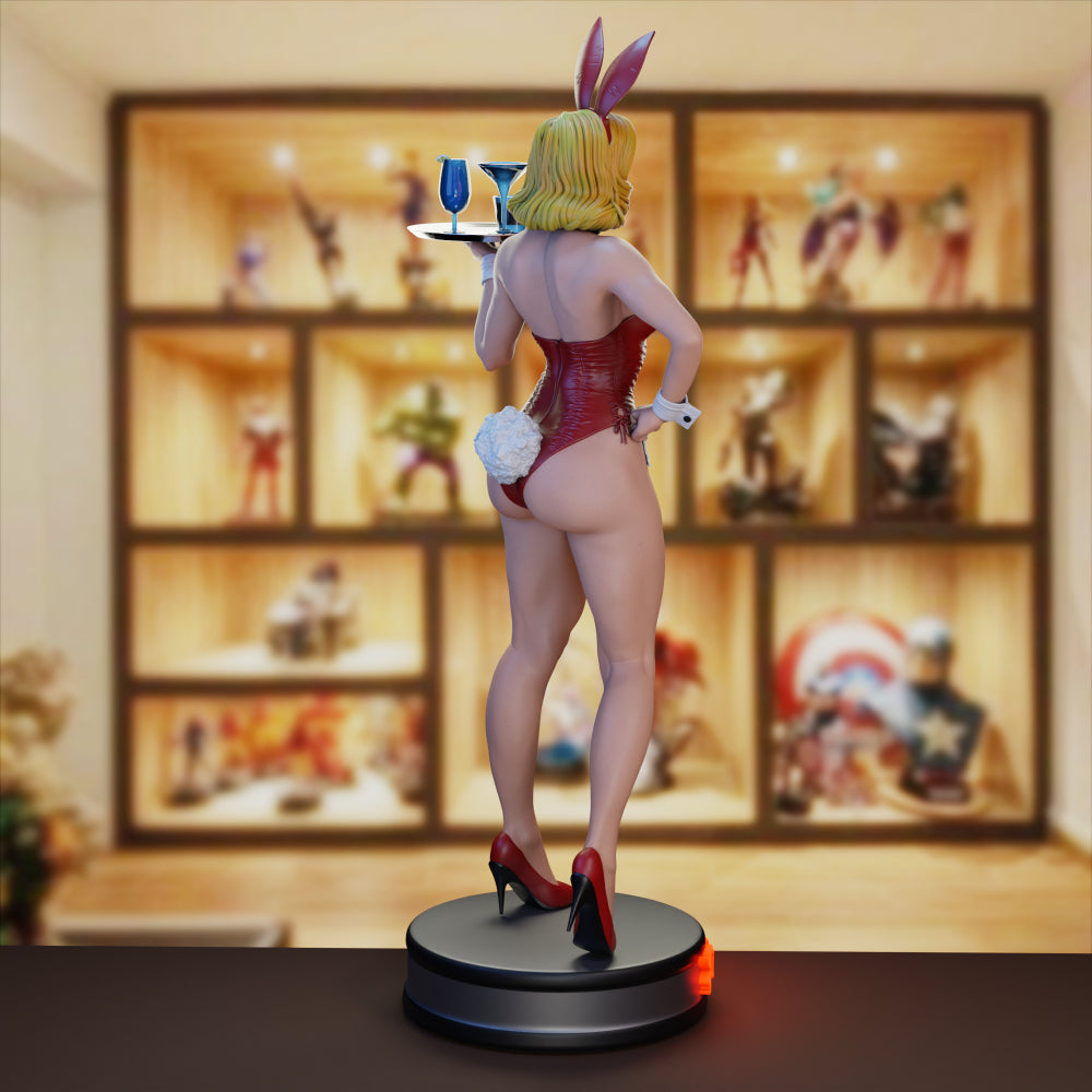4073 Playboy Bunny Waitress NSFW - STL 3D Print Files