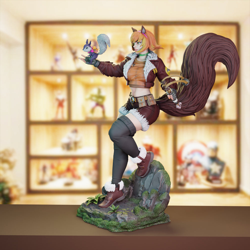 4075 Squirrel Girl NSFW - Marvel Comics - STL 3D Print Files