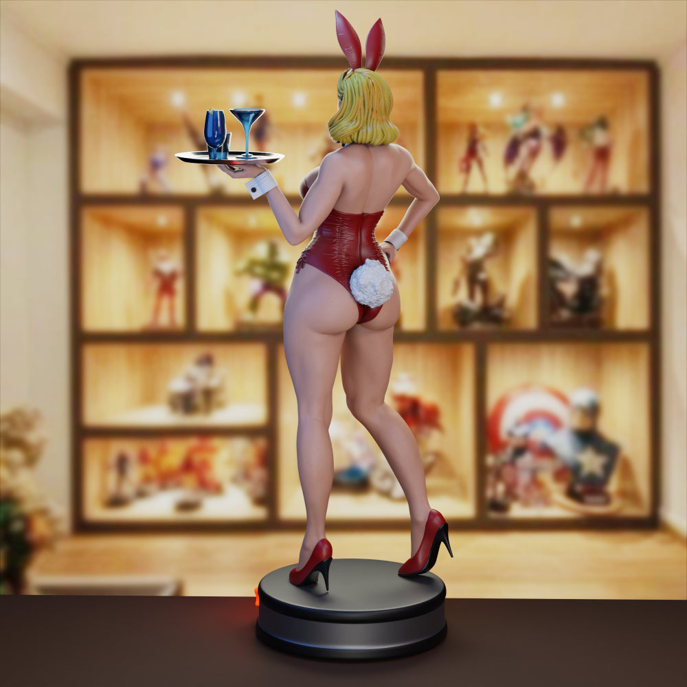 4073 Playboy Bunny Waitress NSFW - STL 3D Print Files