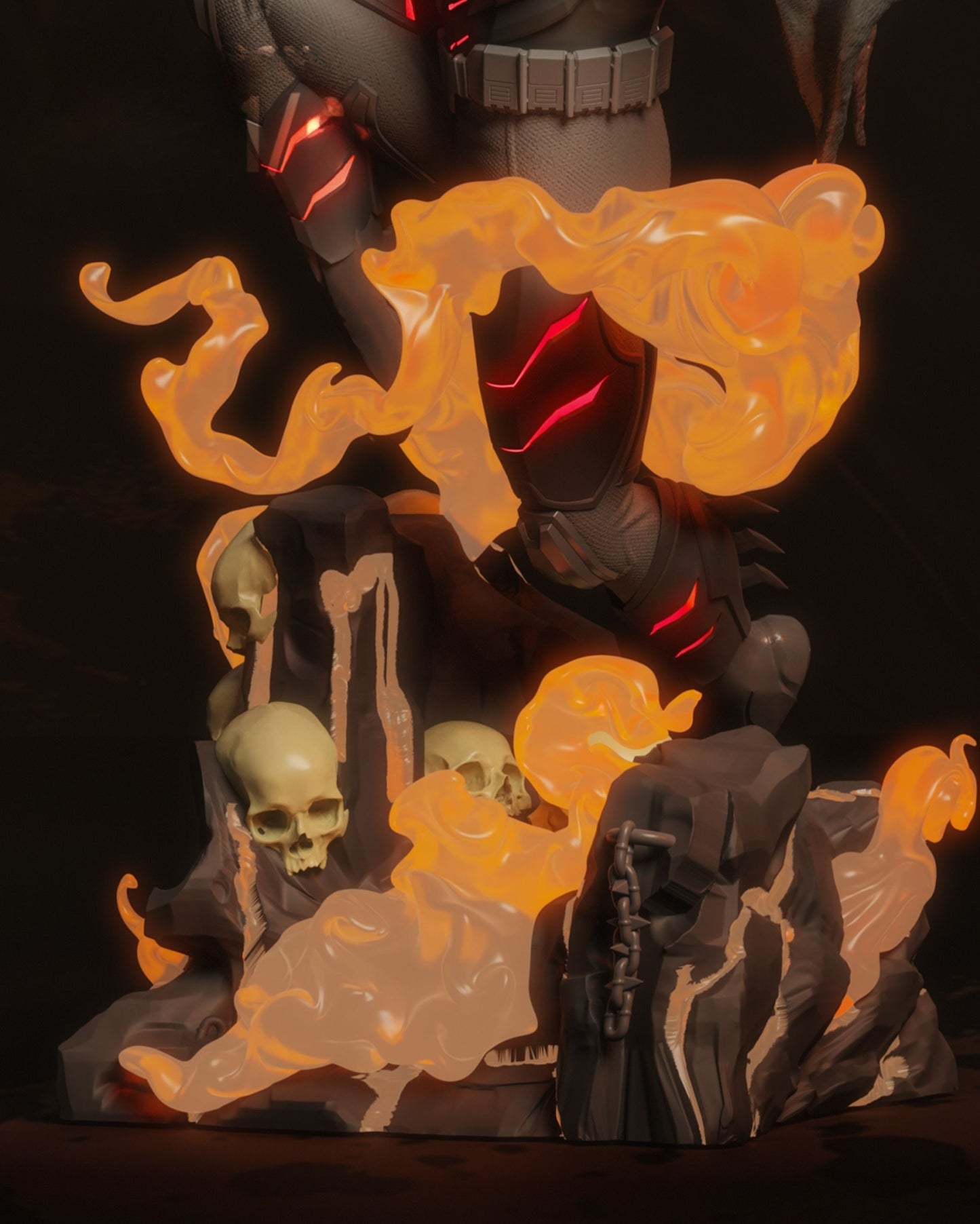 4117 Hellbat - DC COMICS - STL 3D Print Files