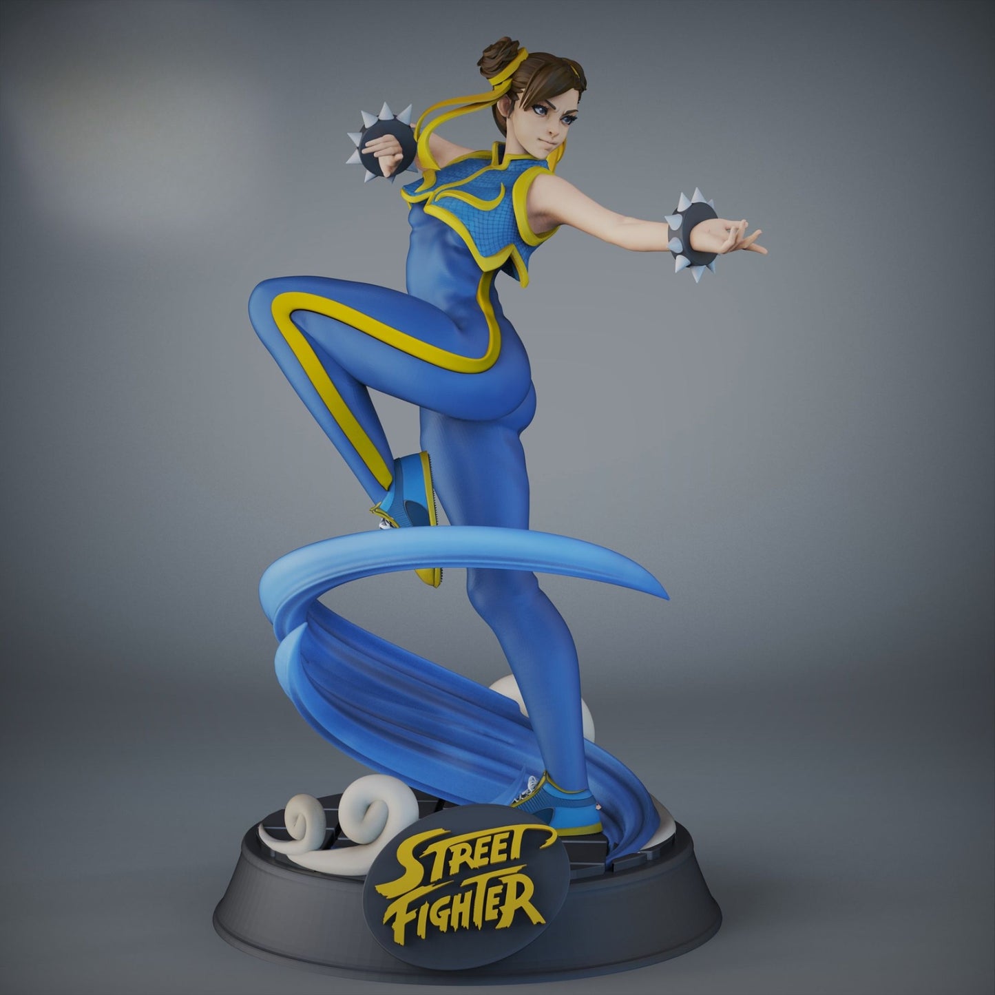 3841 Chun-Li - Street Fighter - STL 3D Print Files