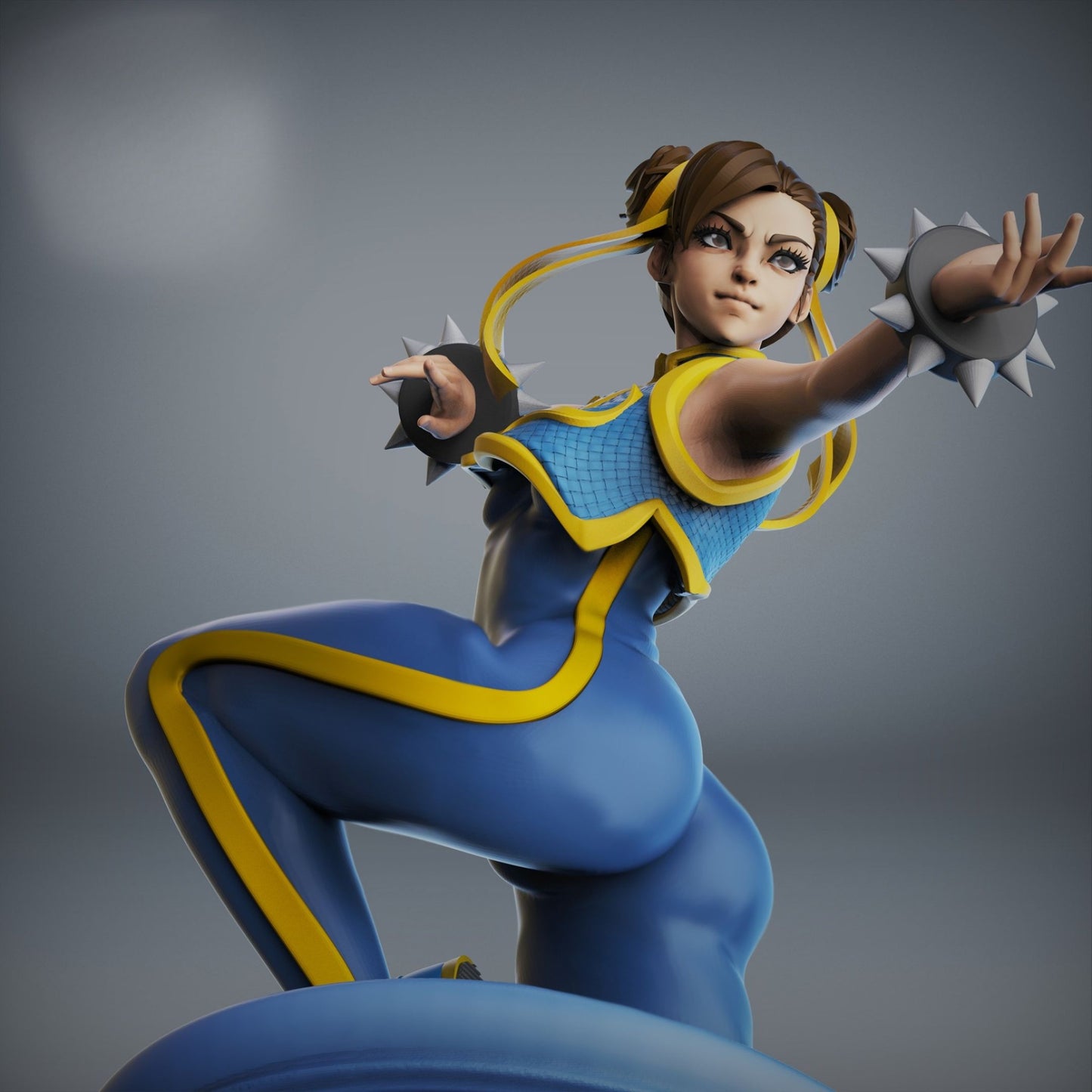 3841 Chun-Li - Street Fighter - STL 3D Print Files