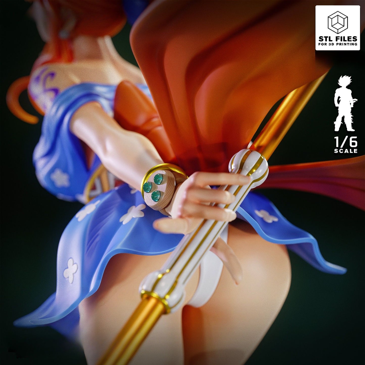 4137 Nami - One Piece - STL 3D Print Files