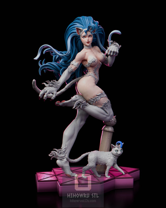 4553 Felicia - Darkstalkers - STL 3D Print Files