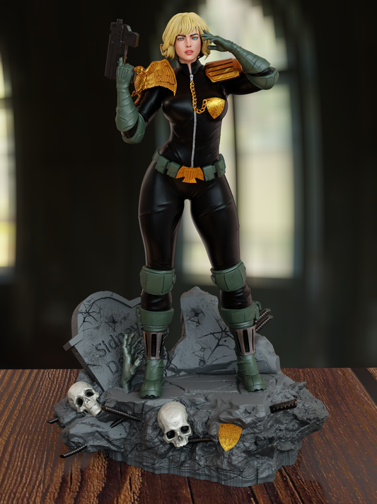 2105 Cassandra Anderson NSFW - Judge Dredd - STL 3D Print Files