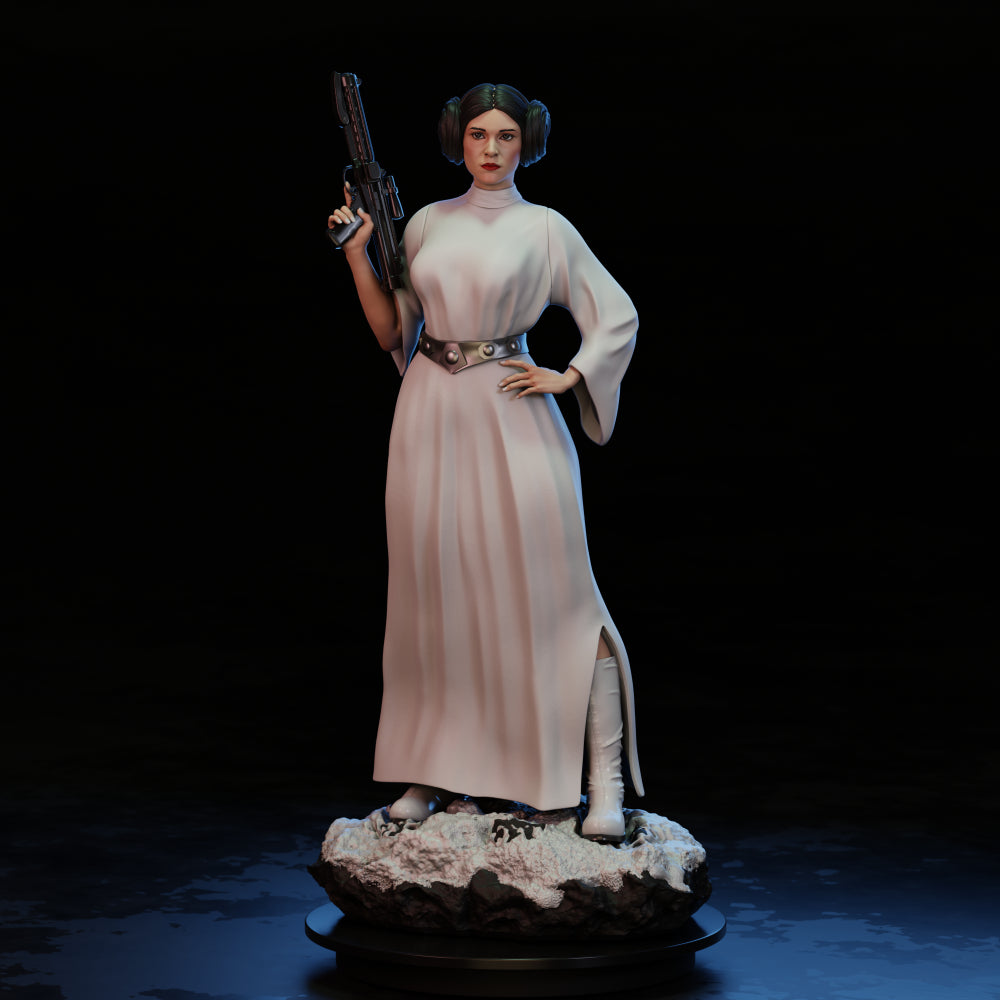 3771 Princess Leia NSFW - Star Wars - STL 3D Print Files