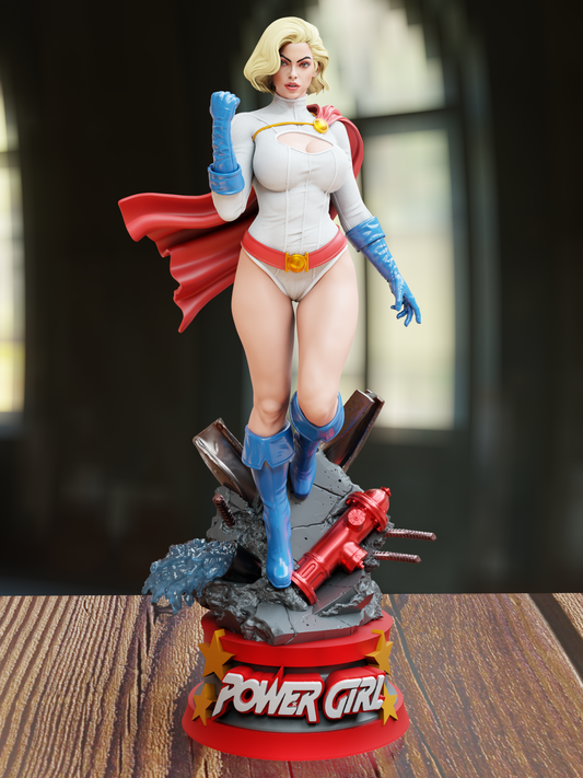 2106 Power Girl NSFW - DC Comics - STL 3D Print Files