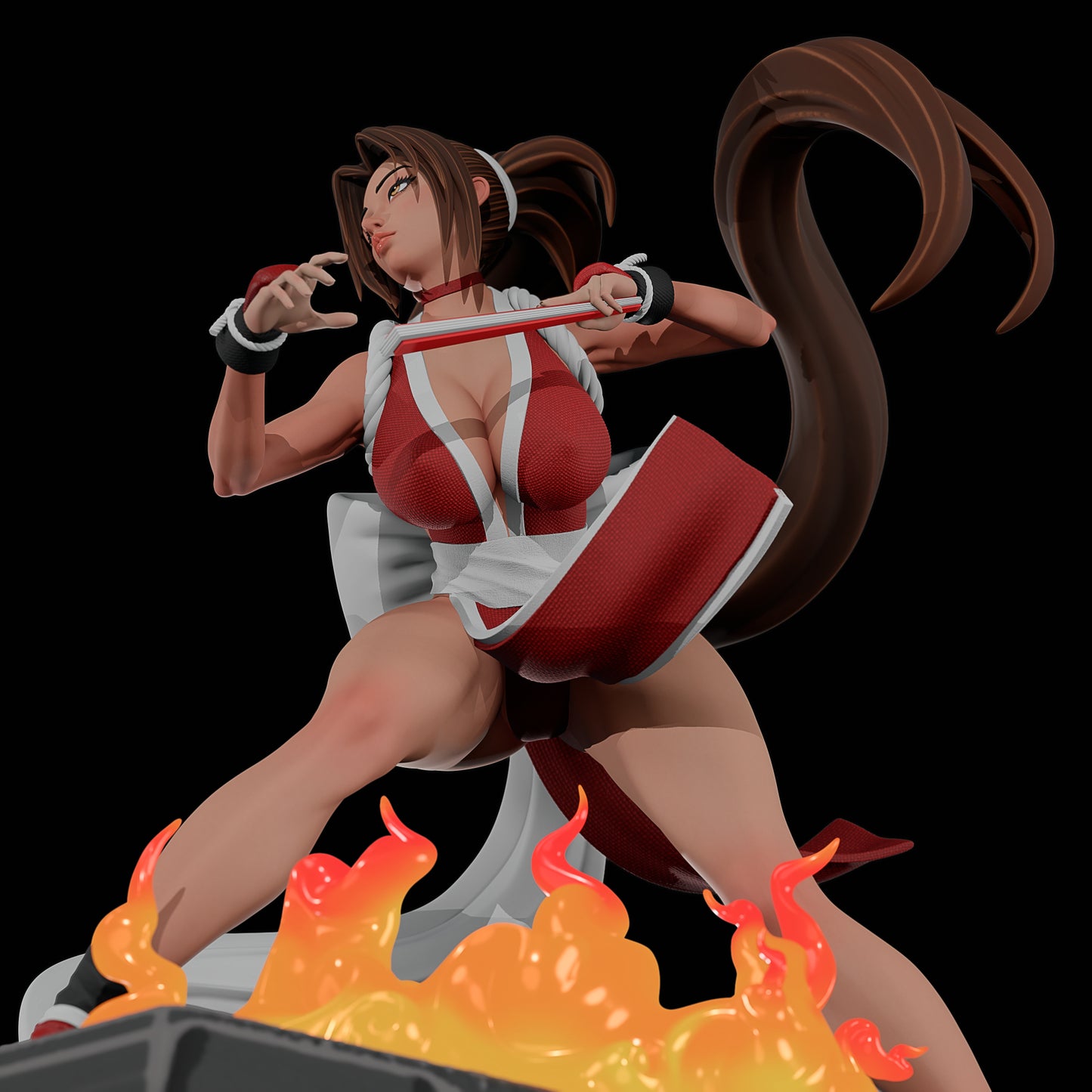 4014 Mai Shiranui NSFW - King of Fighters - STL 3D Print Files