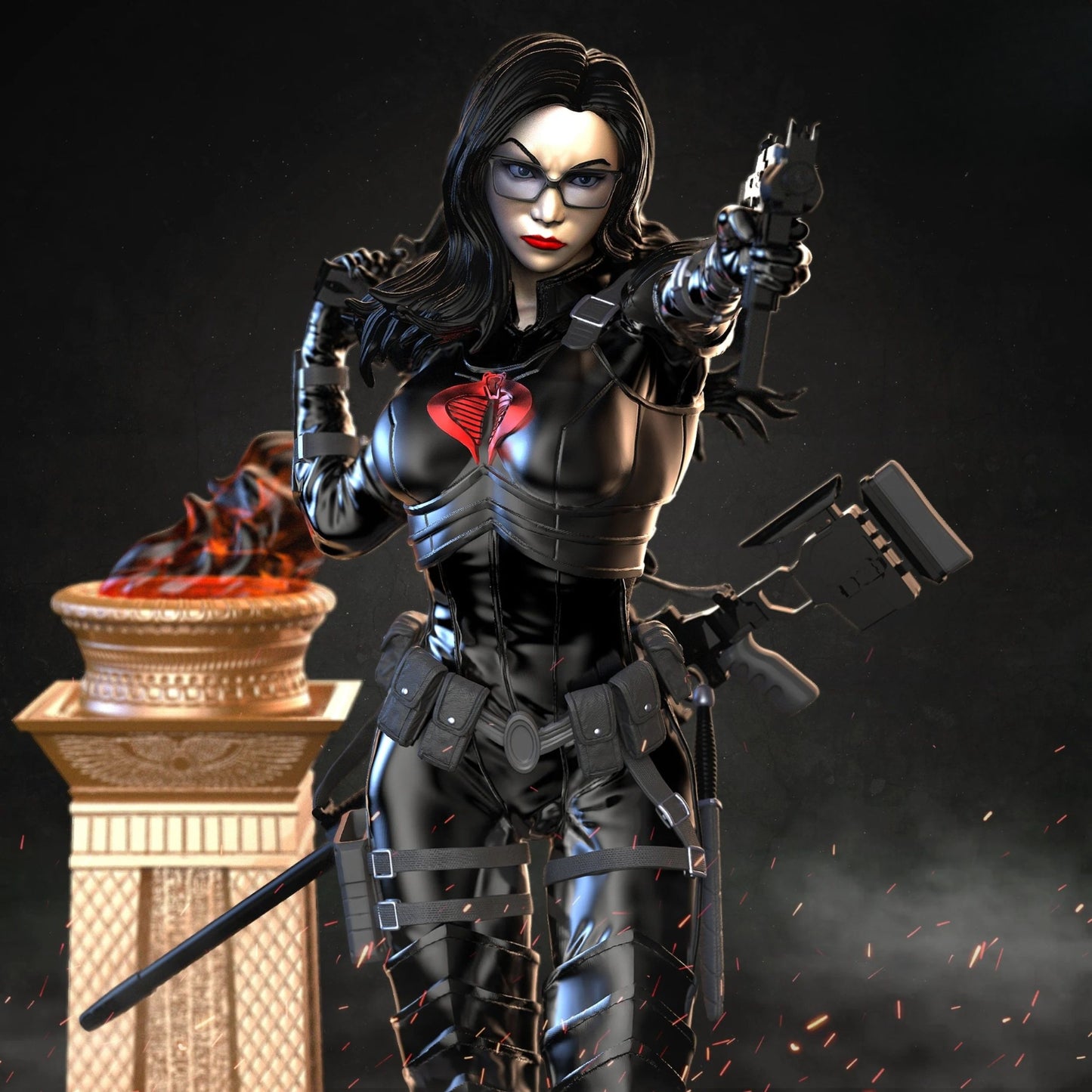4060 Baroness - G.I. Joe - STL 3D Print Files