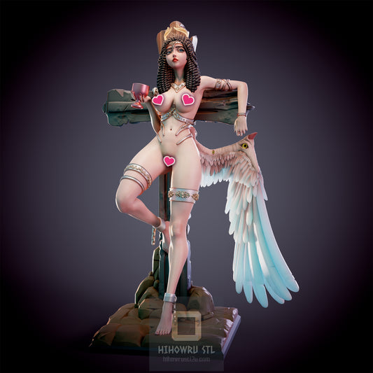 4880 Iris Fallen Angel NSFW - STL 3D Print Files
