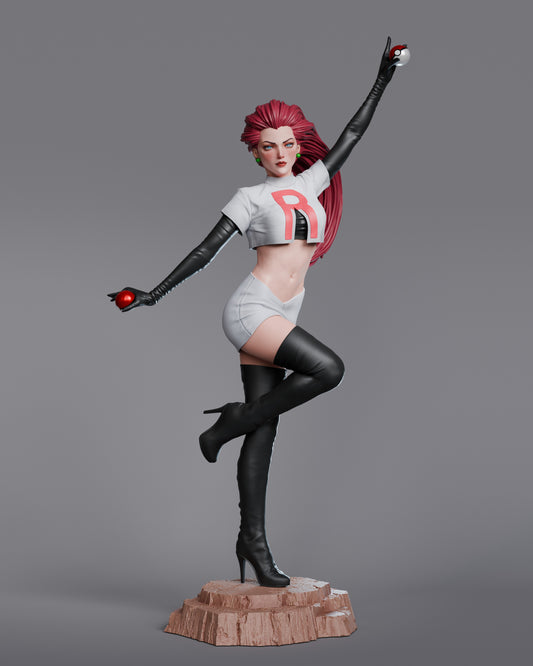4164 Jessie - Pokemon - STL 3D Print Files