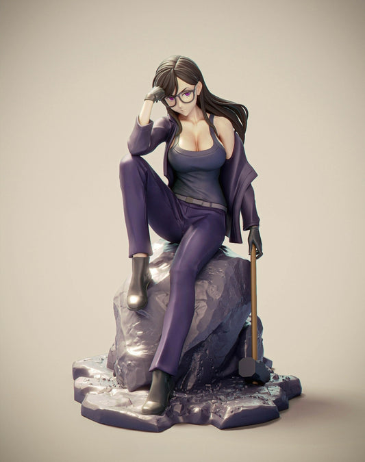 2888 Hizuru Minakata - Summer Time Rendering - STL 3D Print Files