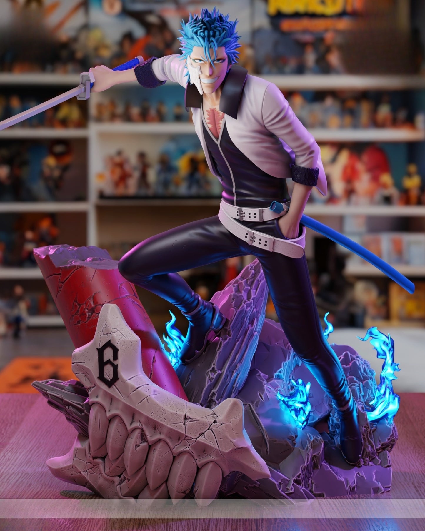 3355 Grimmjow Jaegerjaquez - Bleach - STL 3D Print Files