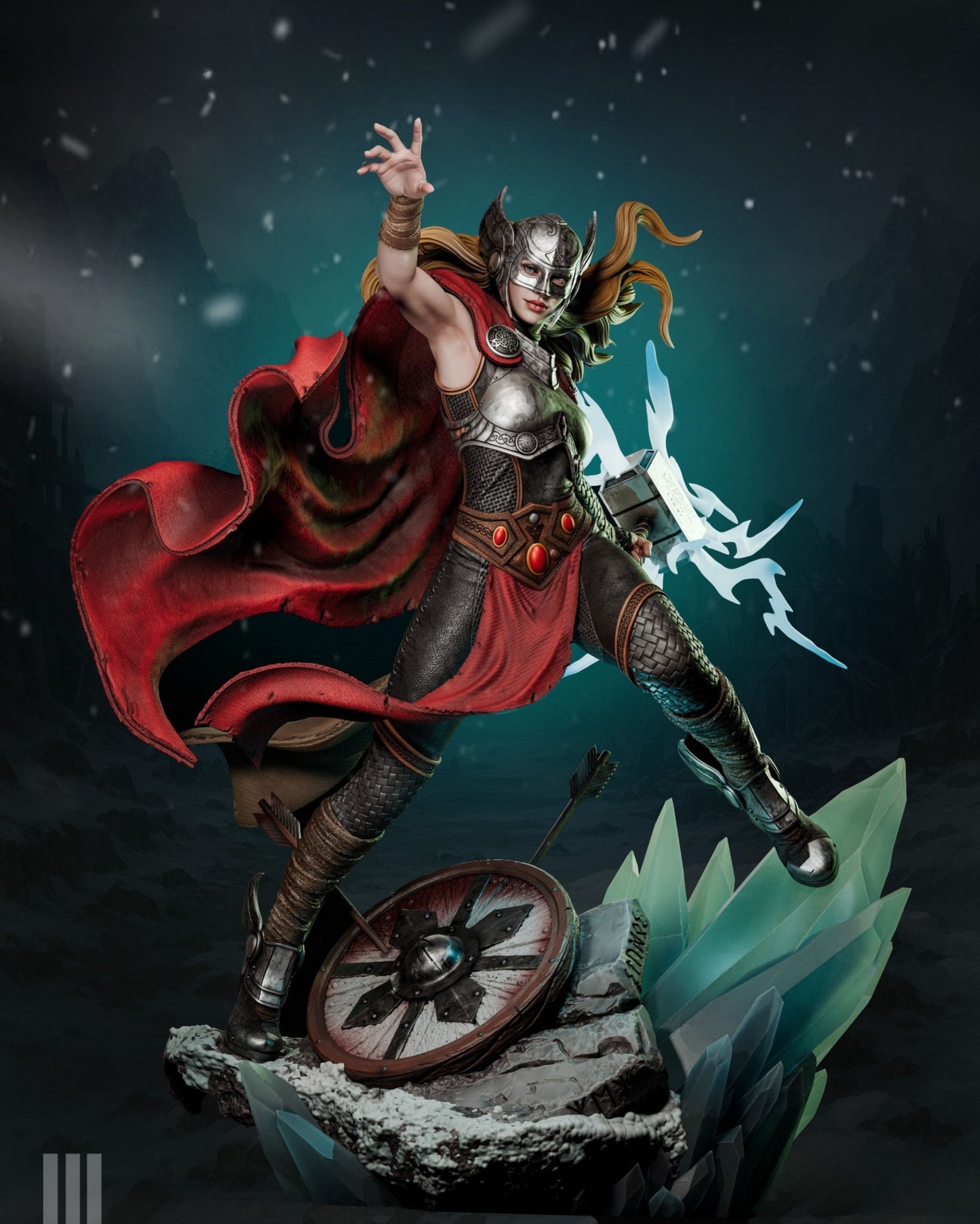 4033 Jane Foster - Lady Thor - STL 3D Print Files