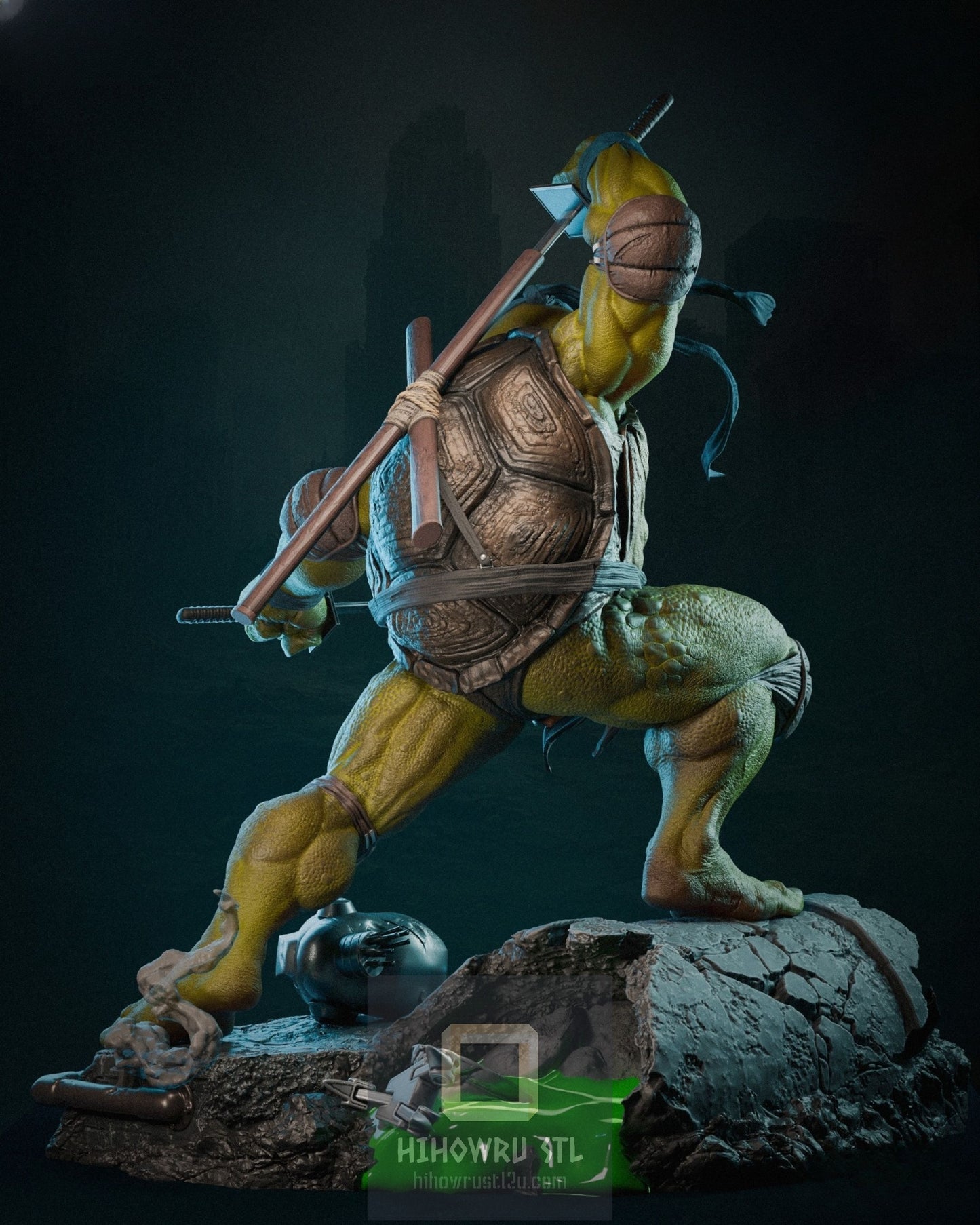 4356 Leonardo - TMNT - STL 3D Print Files