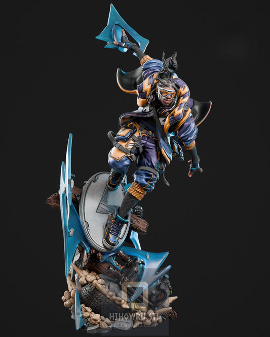 4567 Static Shock - DC Comics - STL 3D Print Files