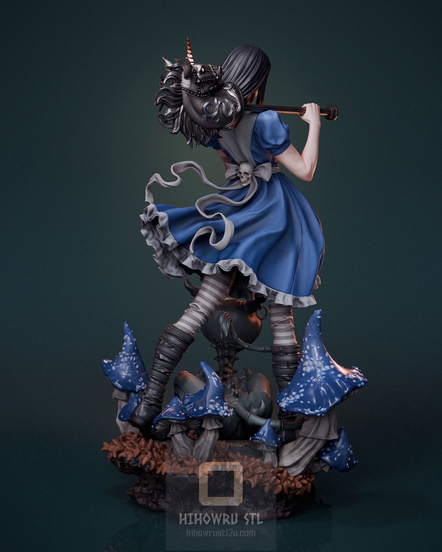 4450 Alice Liddell NSFW - ALICE Madness Returns - STL 3D Print Files