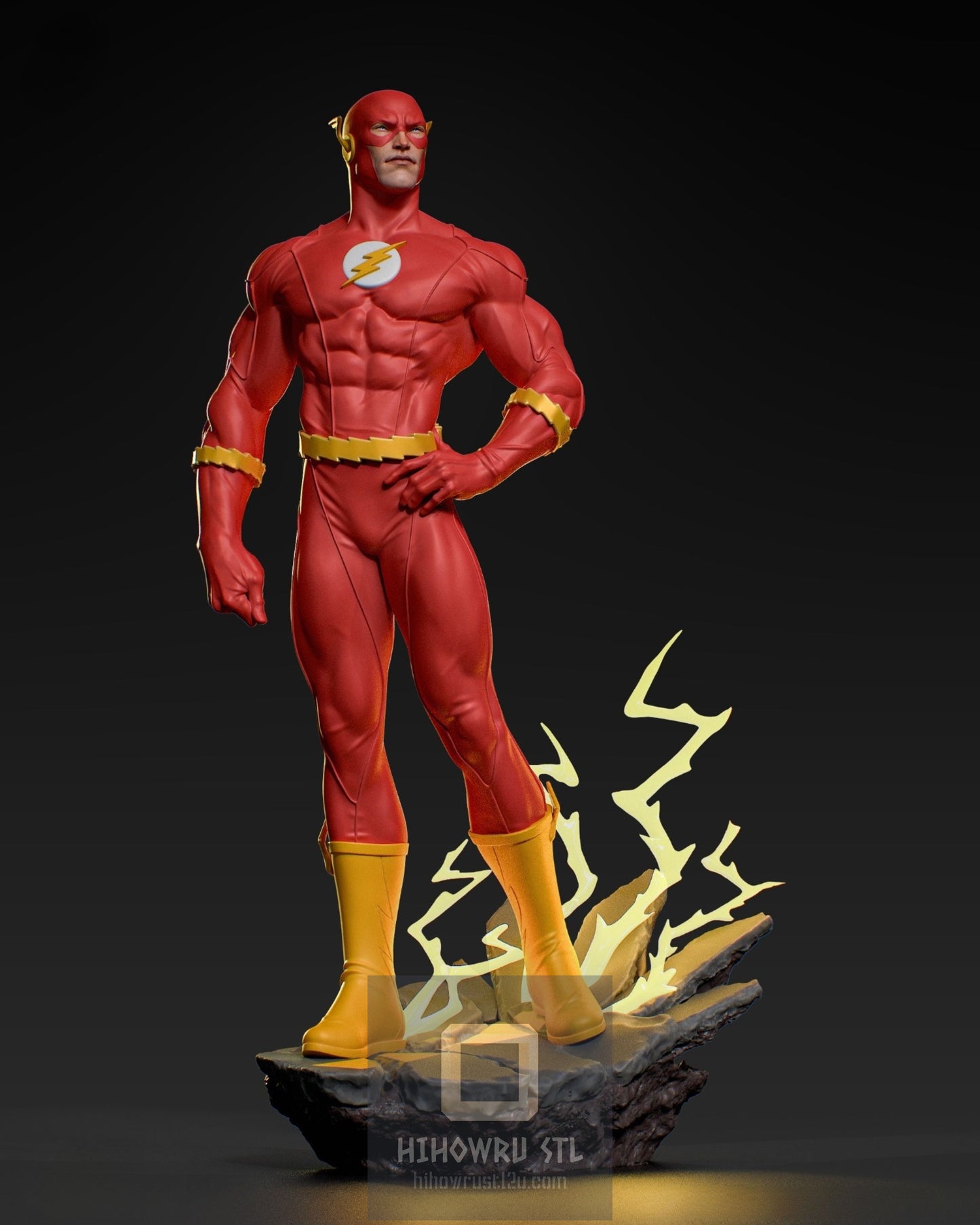 4339 The Flash - DC Comics - STL 3D Print Files