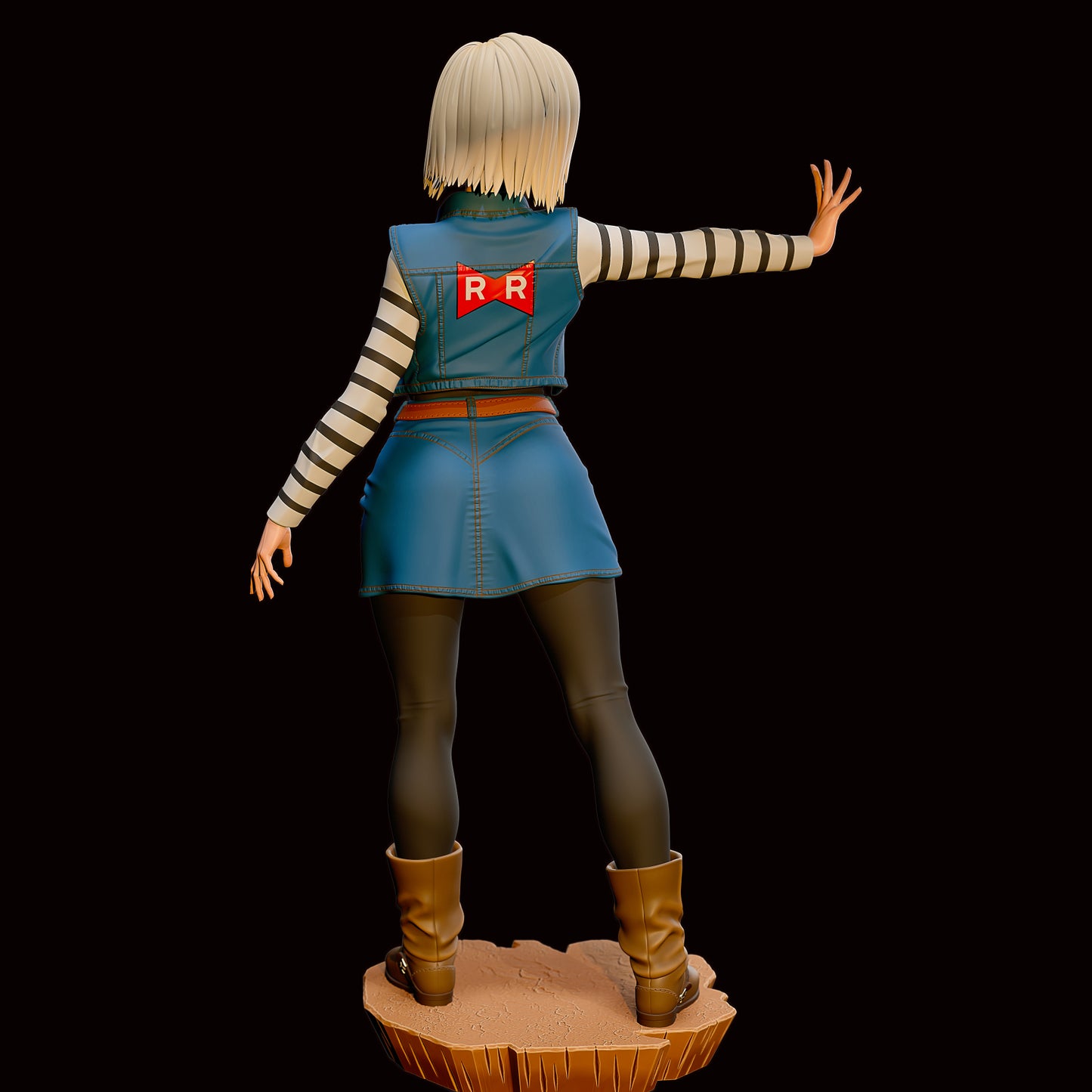 3763 Android 18 NSFW - Dragon Ball - STL 3D Print Files