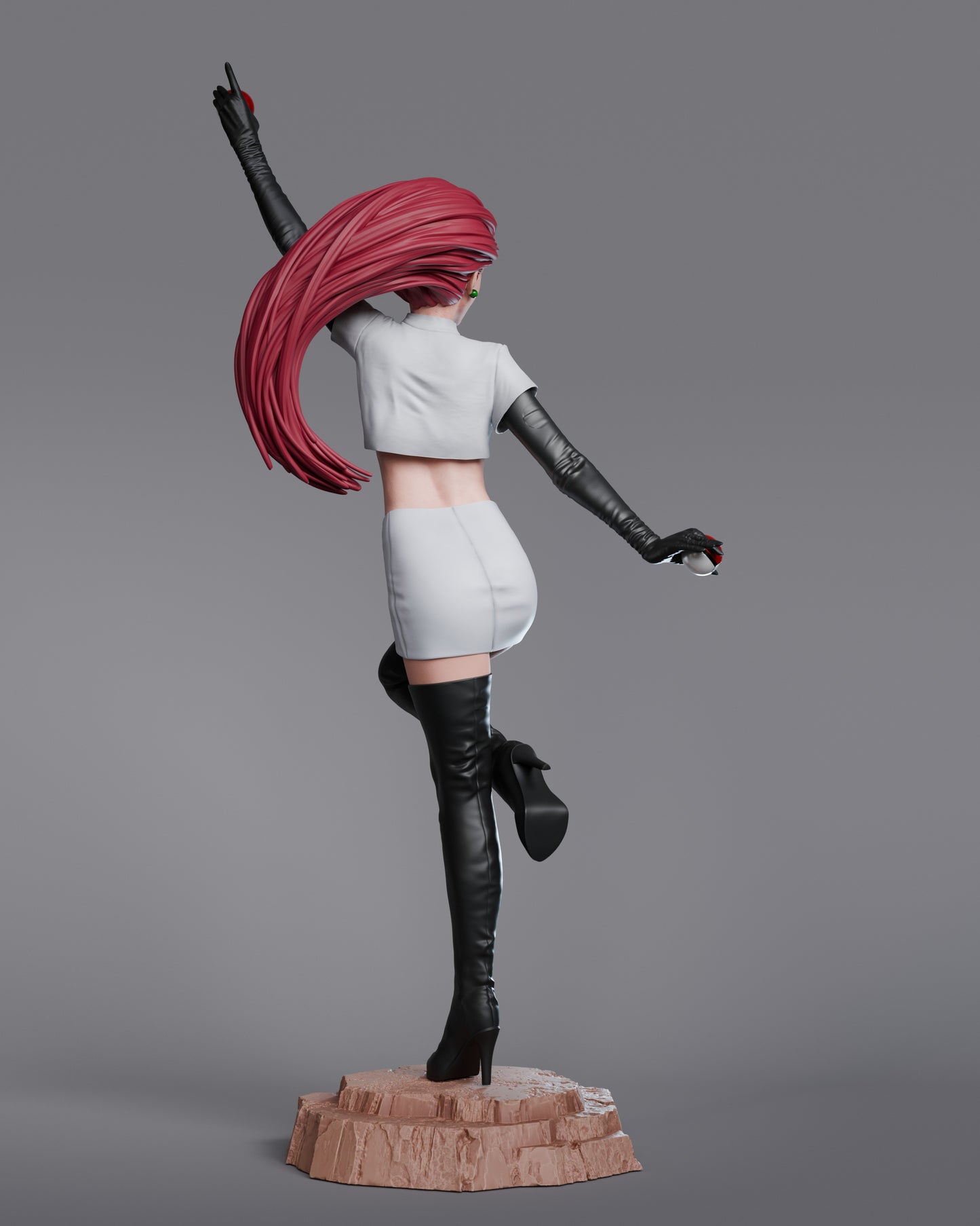 4164 Jessie - Pokemon - STL 3D Print Files