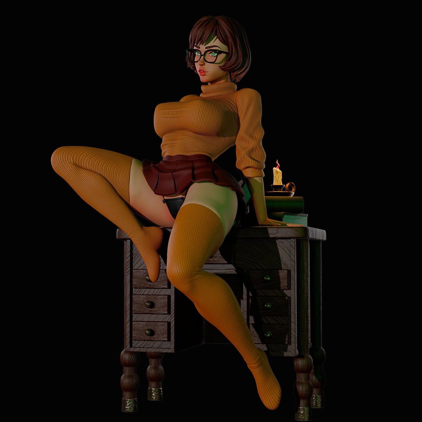 4190 Velma NSFW - Scooby Doo's - STL 3D Print Files
