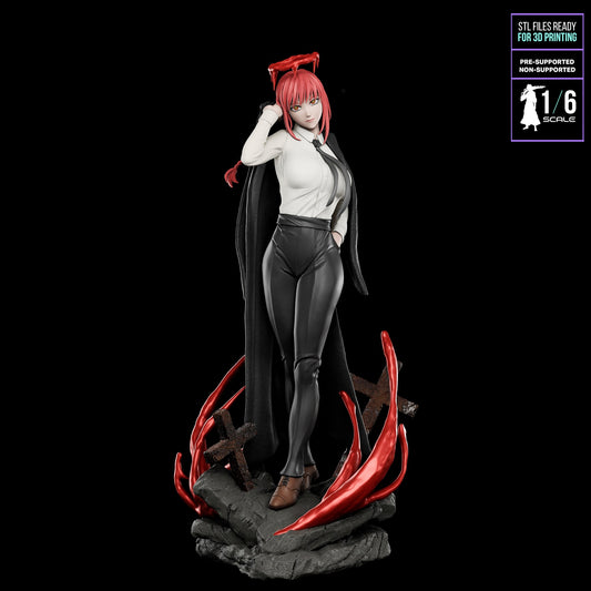 3479 Makima - Chainsaw Man - STL 3D Print Files