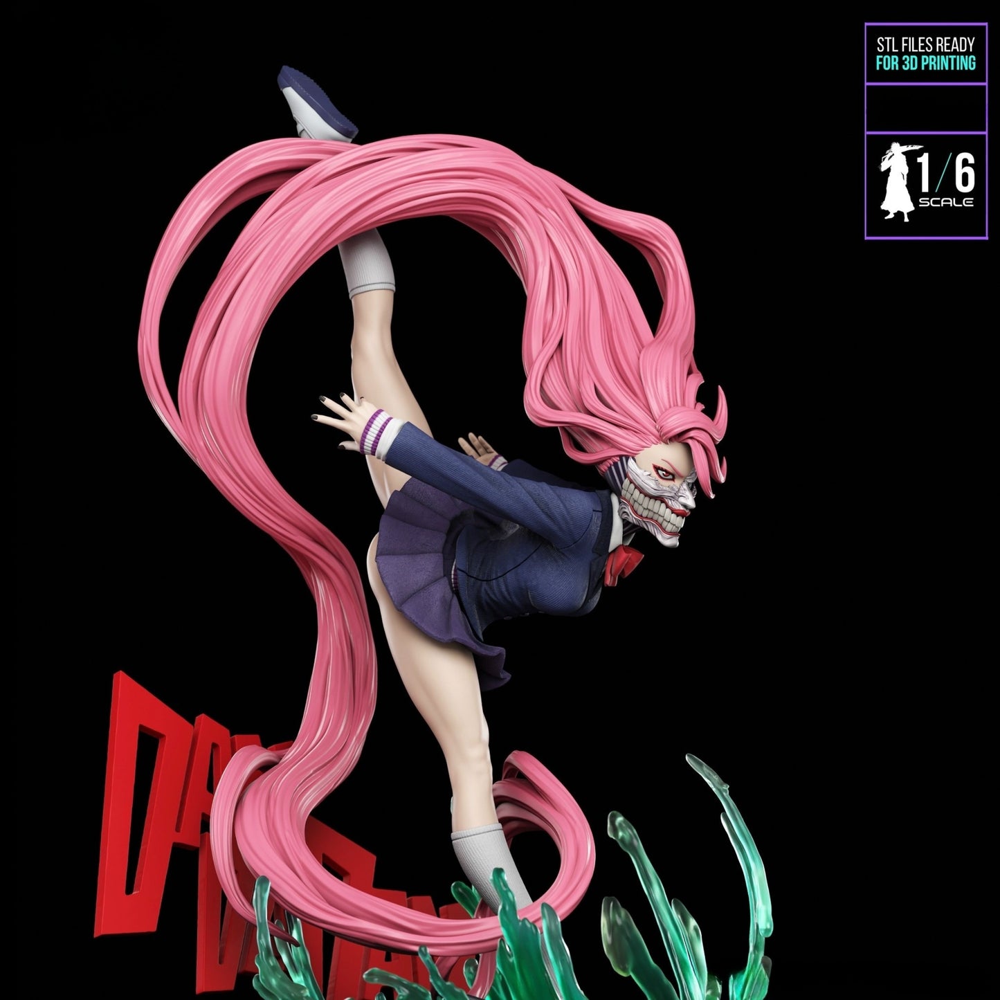 3996 Aira Shiratori - Dandadan - STL 3D Print Files