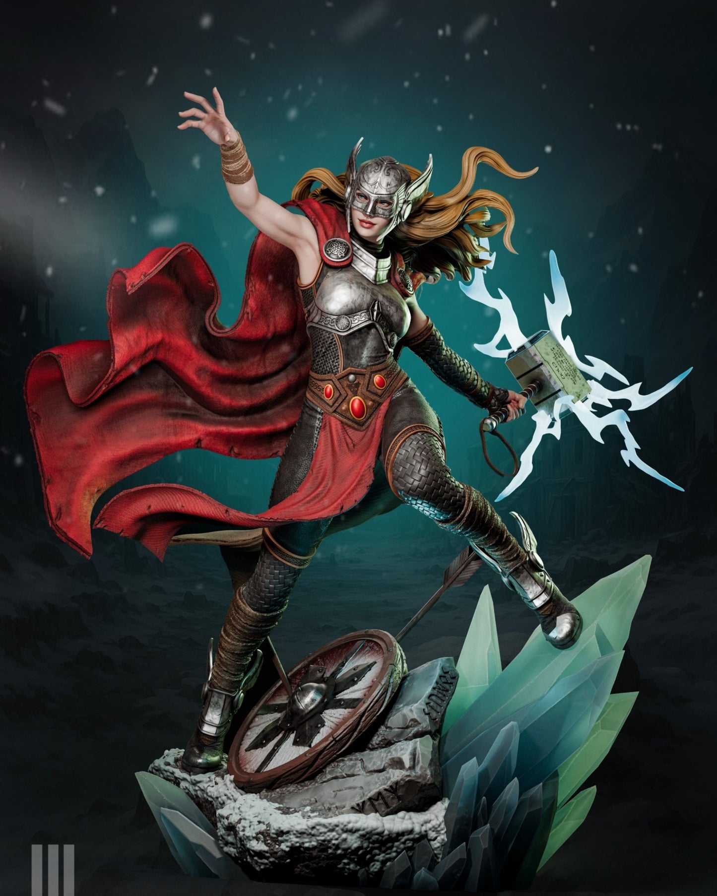4033 Jane Foster - Lady Thor - STL 3D Print Files