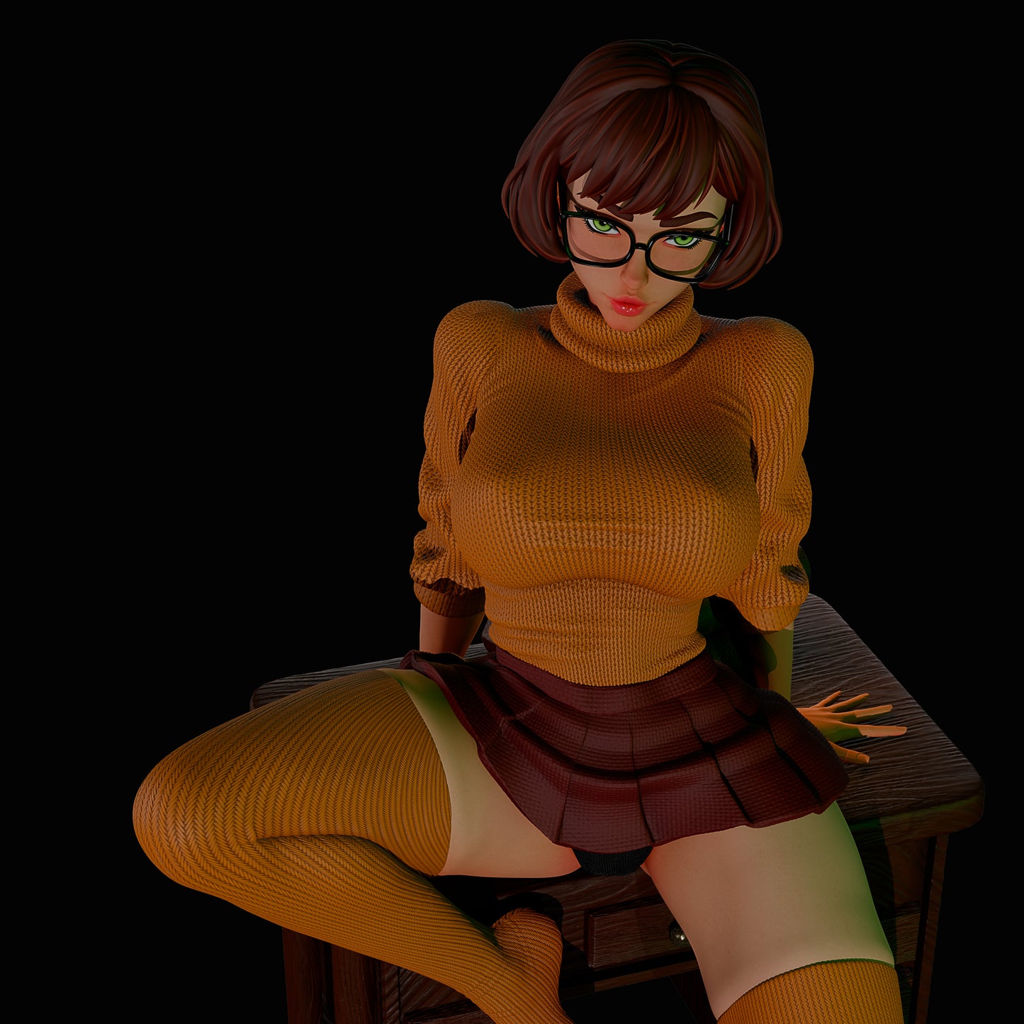 4190 Velma NSFW - Scooby Doo's - STL 3D Print Files