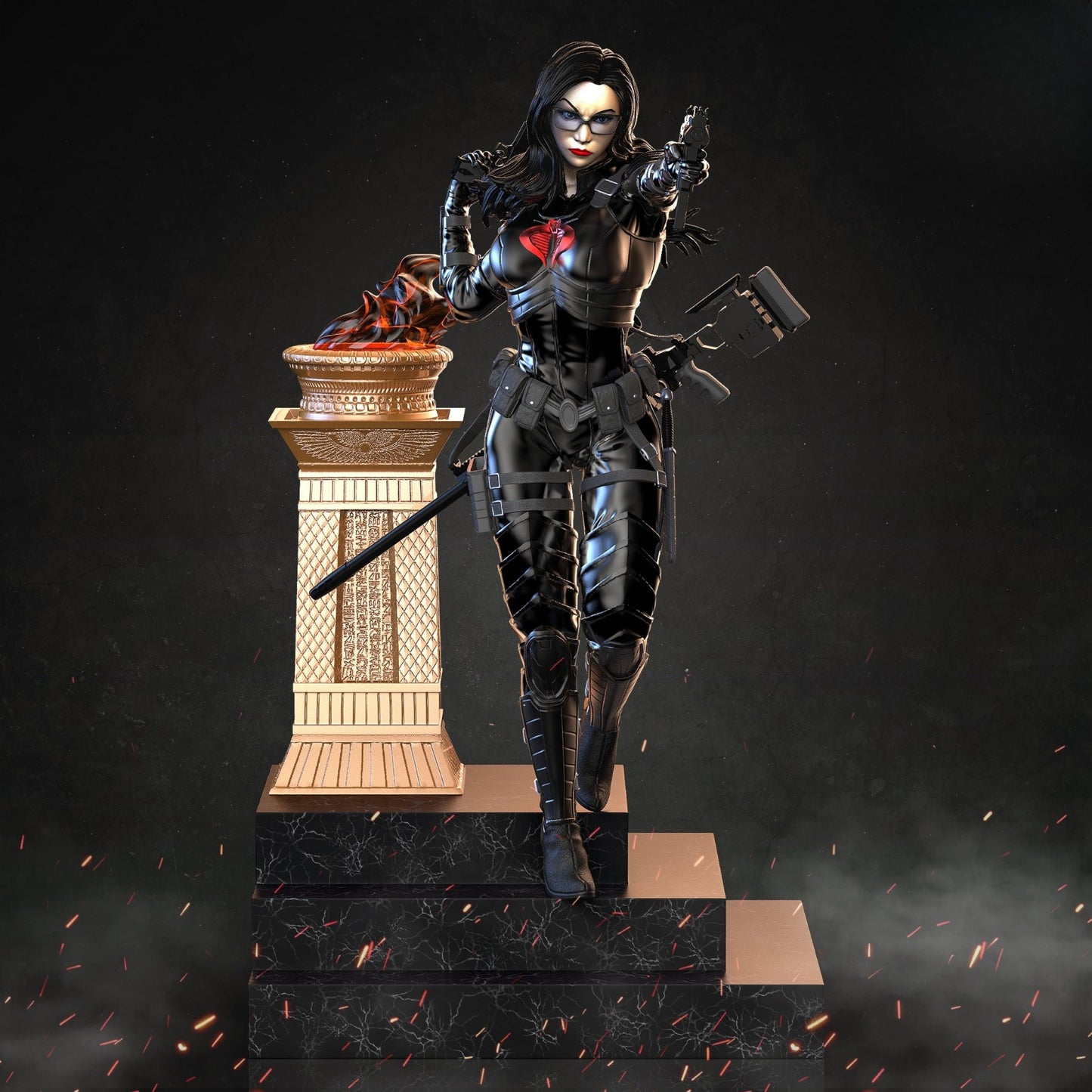 4060 Baroness - G.I. Joe - STL 3D Print Files