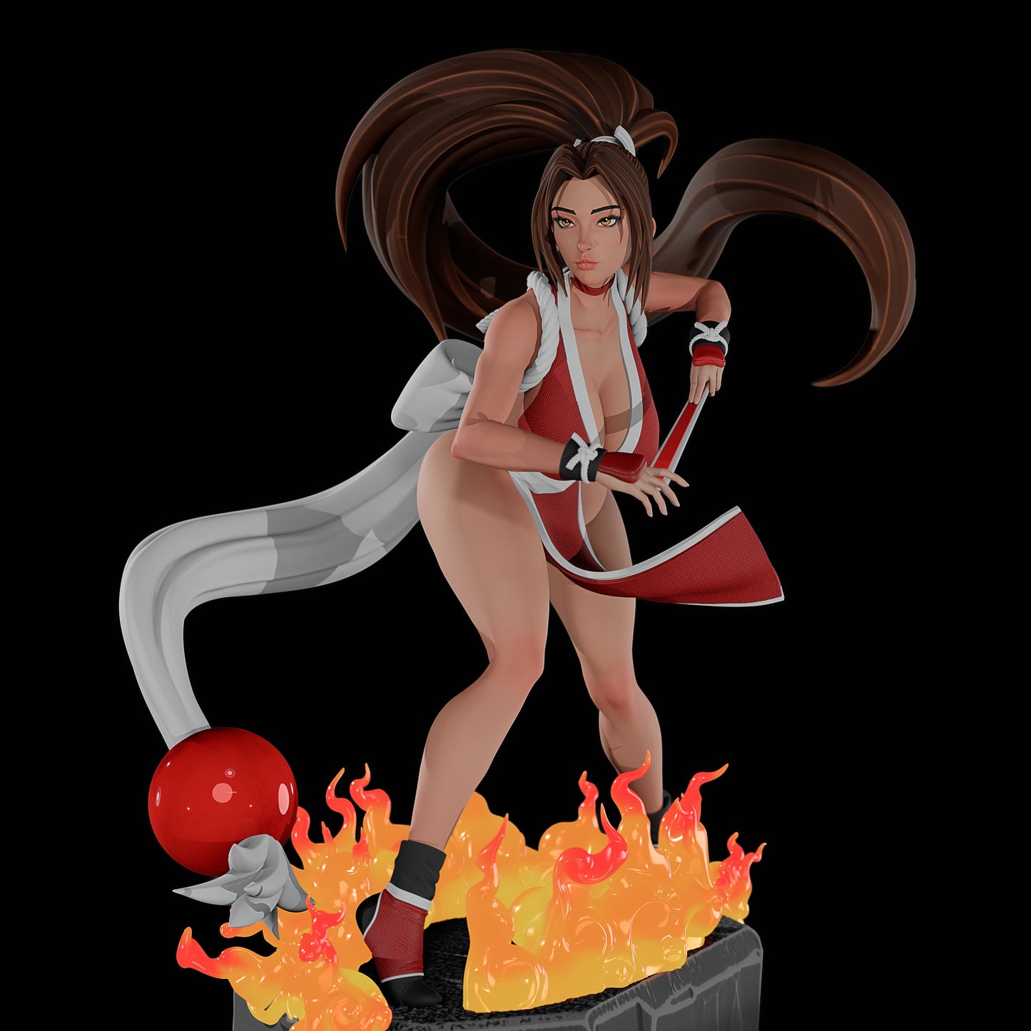 4014 Mai Shiranui NSFW - King of Fighters - STL 3D Print Files