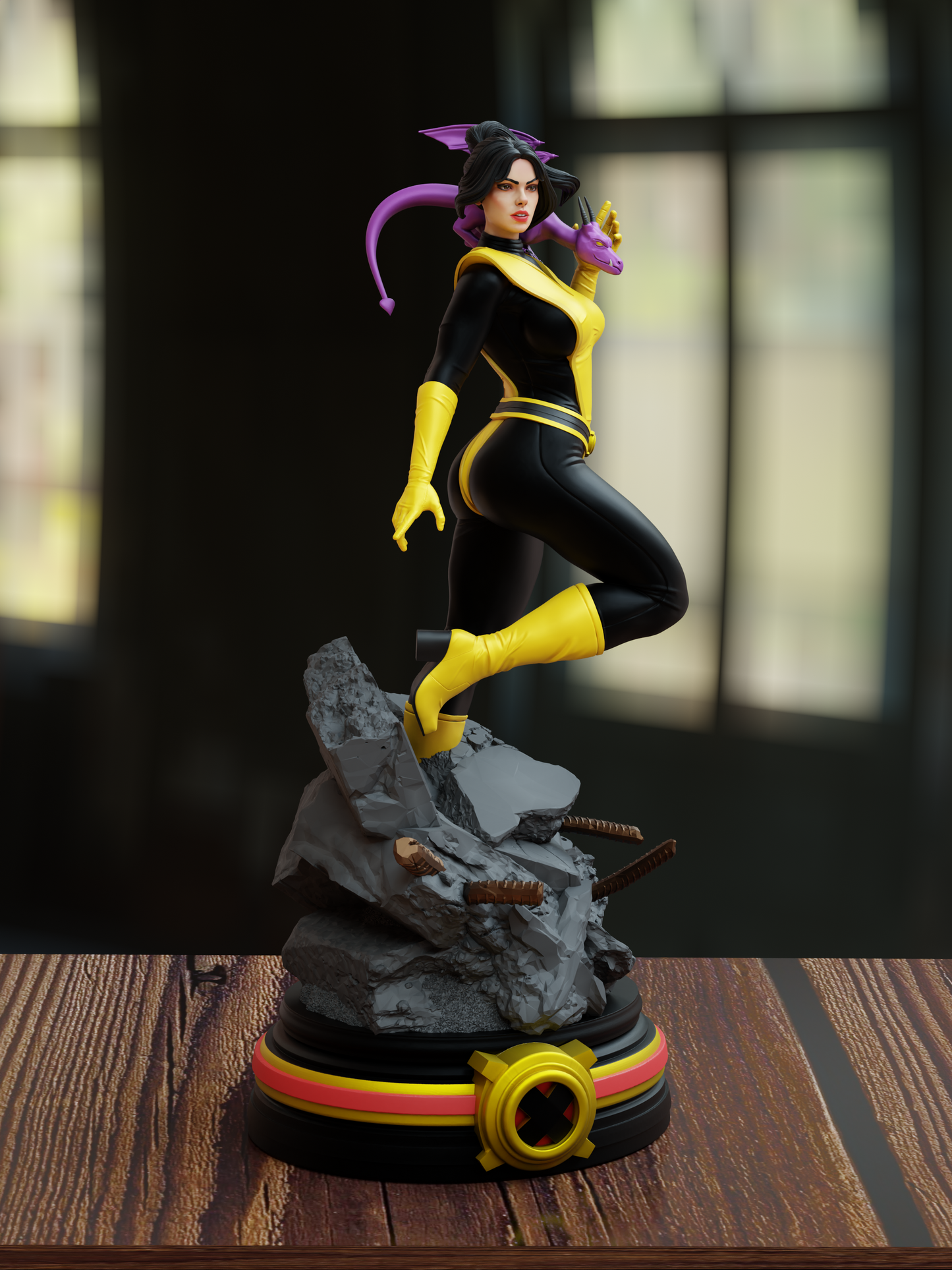 2421 Kitty Pryde NSFW - X-MEN - STL 3D Print Files