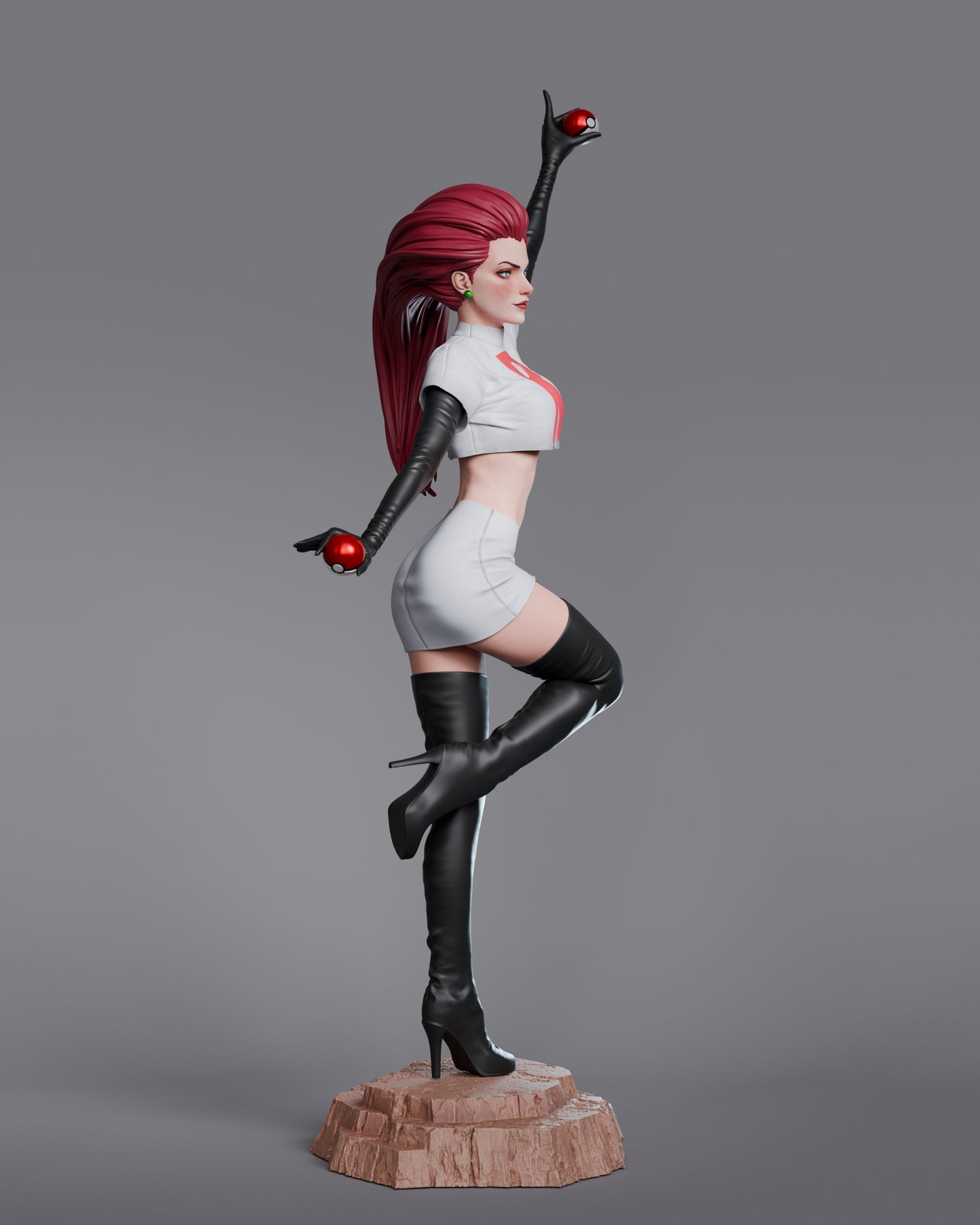 4164 Jessie - Pokemon - STL 3D Print Files
