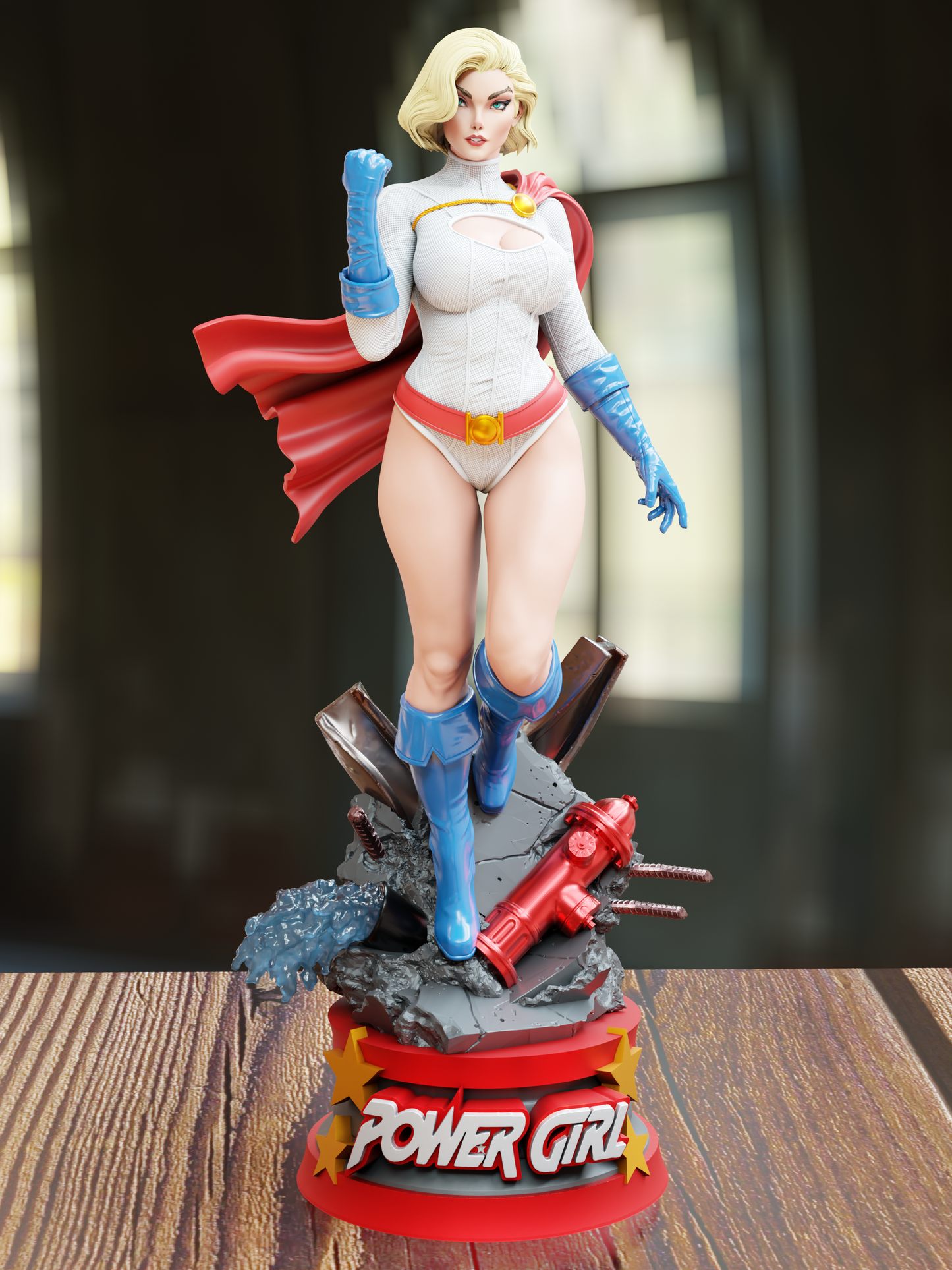2106 Power Girl NSFW - DC Comics - STL 3D Print Files