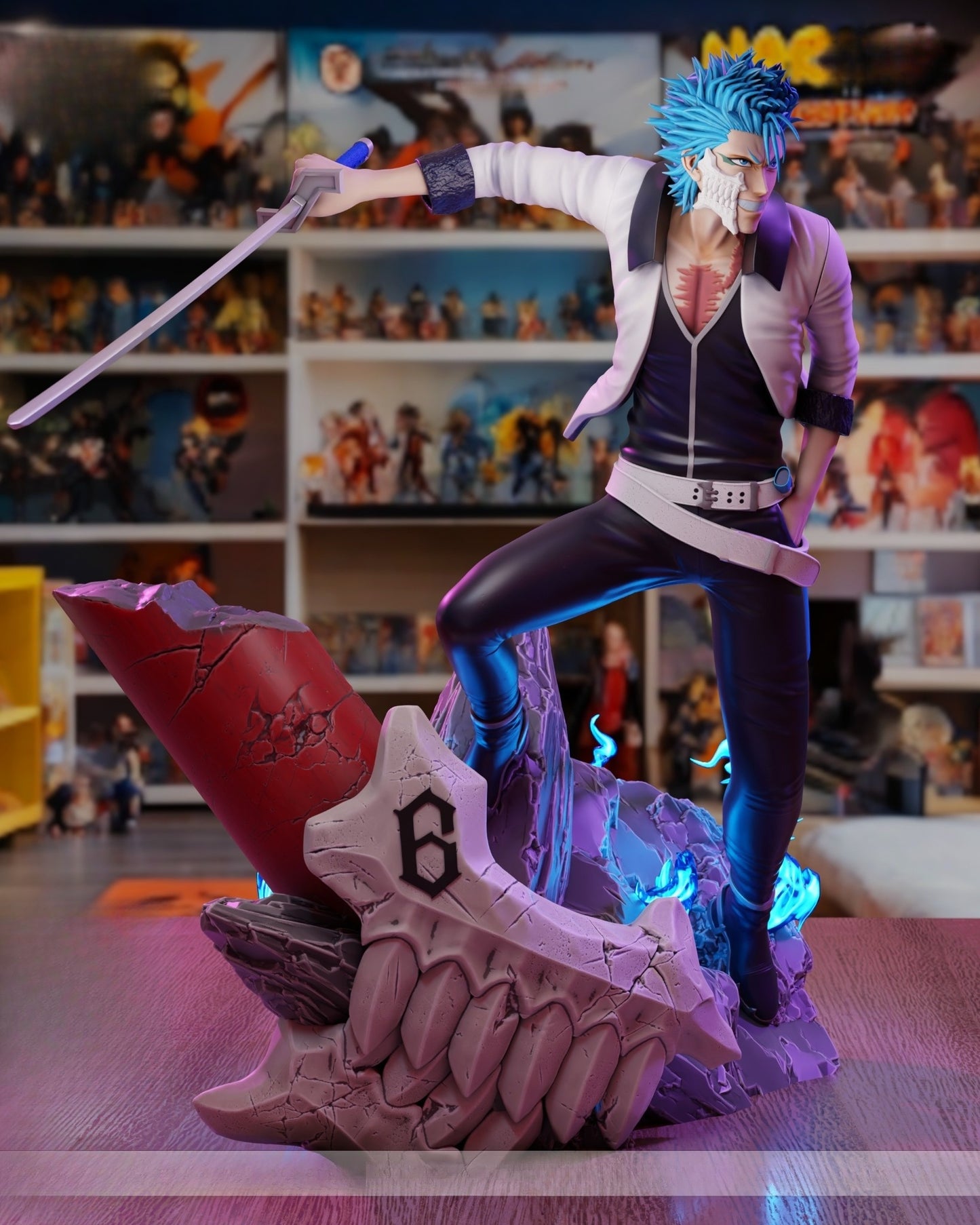 3355 Grimmjow Jaegerjaquez - Bleach - STL 3D Print Files