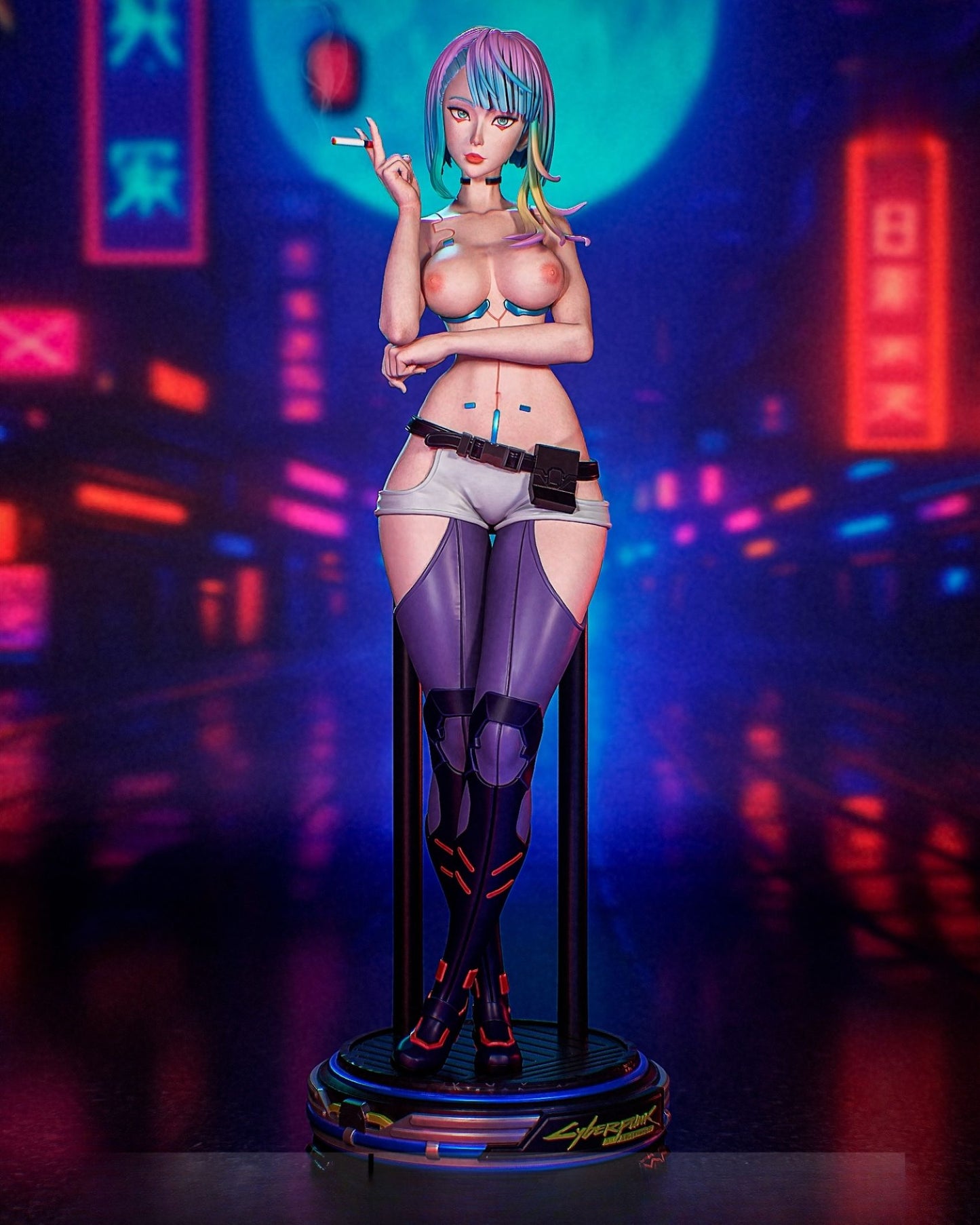 4024 Lucy NSFW - Cyberpunk Edgerunners - STL 3D Print Files