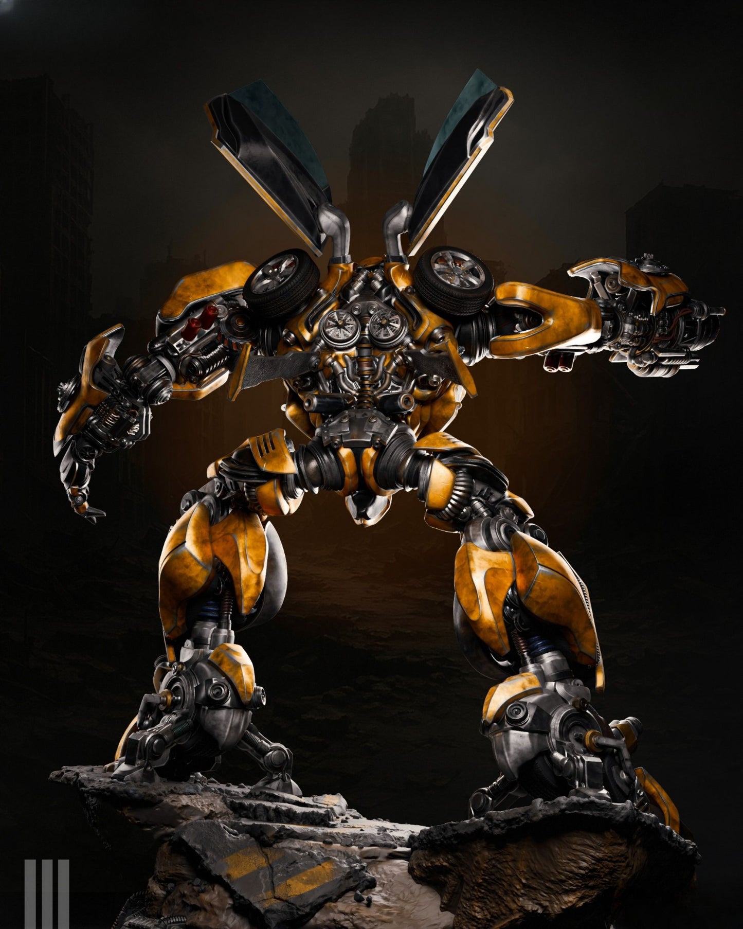 4032 Bumblebee - Transformers - STL 3D Print Files