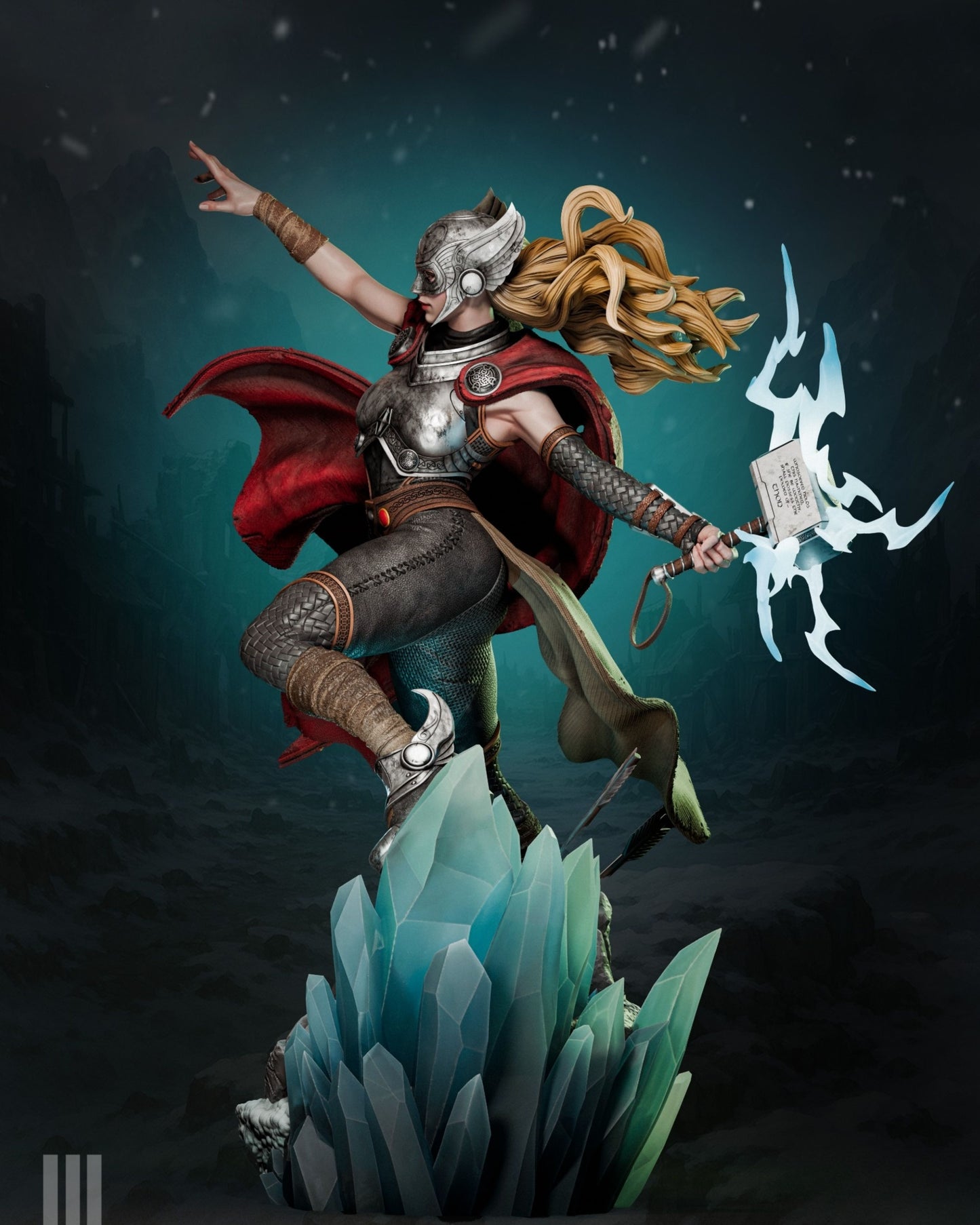4033 Jane Foster - Lady Thor - STL 3D Print Files
