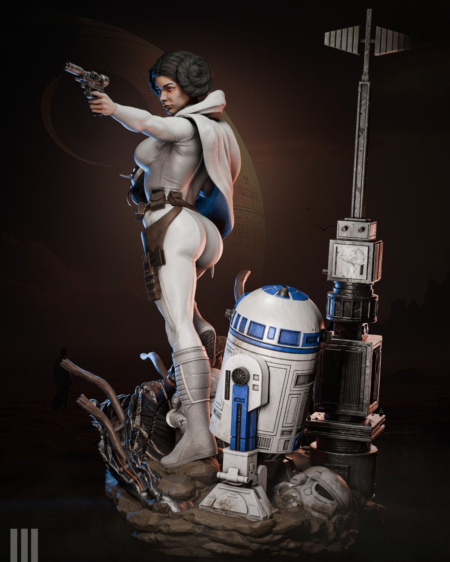 4173 Princess Leia - Star Wars - STL 3D Print Files