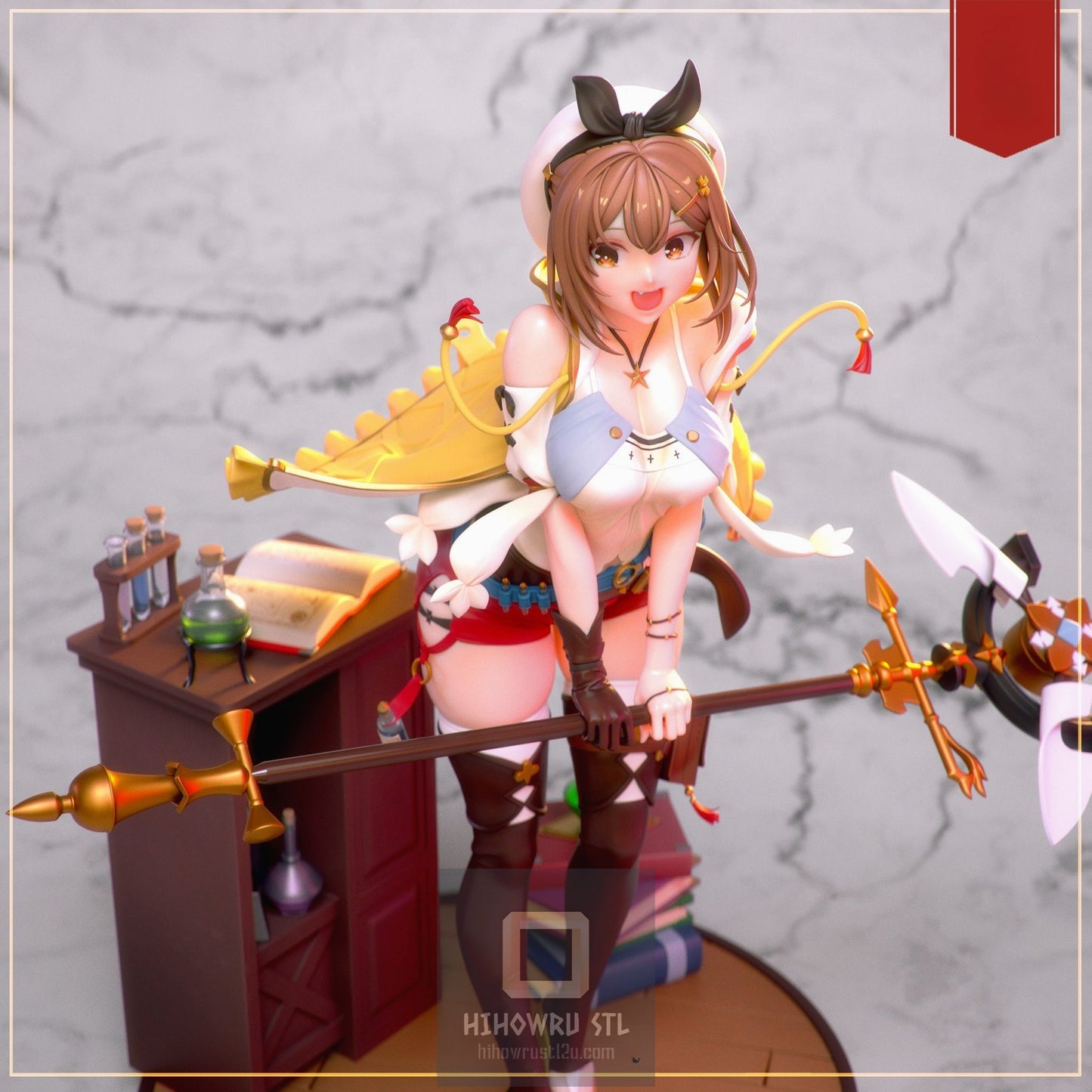 4338 Atelier Ryza - Ever Darkness & the Secret Hideout - STL 3D Print Files