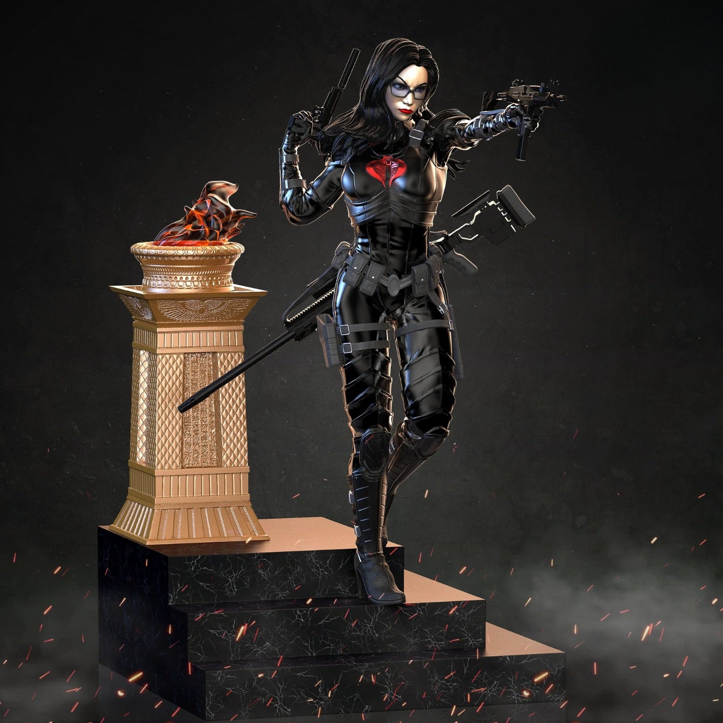 4060 Baroness - G.I. Joe - STL 3D Print Files
