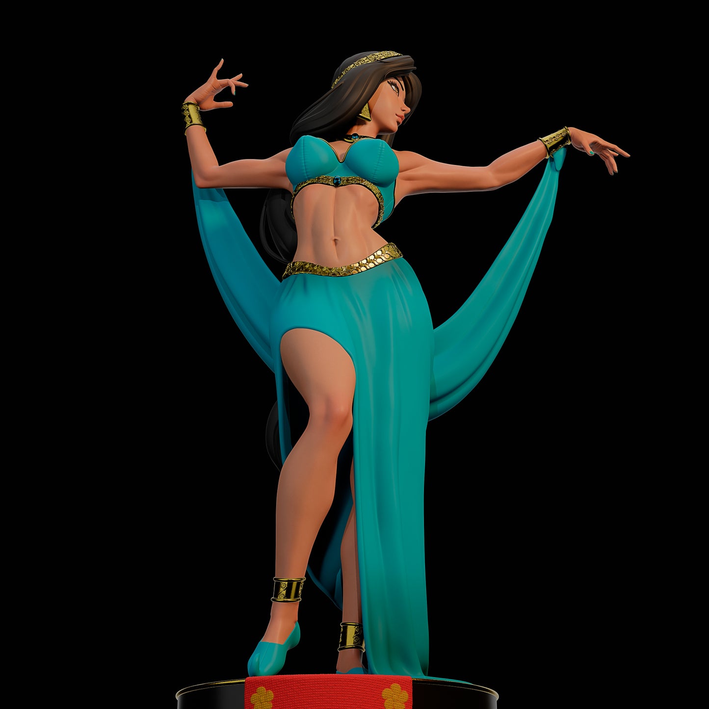 4021 Jasmine NSFW - Aladdin - STL 3D Print Files