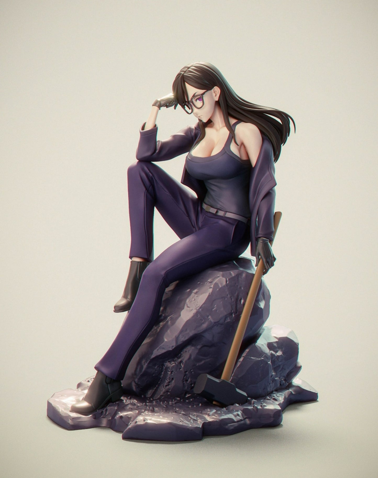 2888 Hizuru Minakata - Summer Time Rendering - STL 3D Print Files