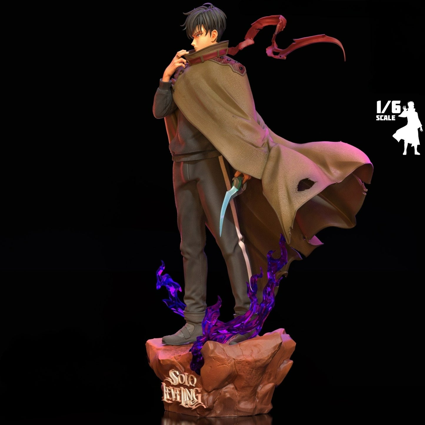 3634 Sung Jinwoo - Solo Leveling - STL 3D Print Files