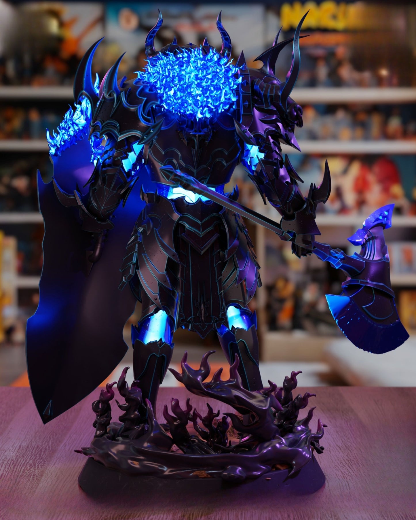 3876 Iron - Solo Leveling - STL 3D Print Files
