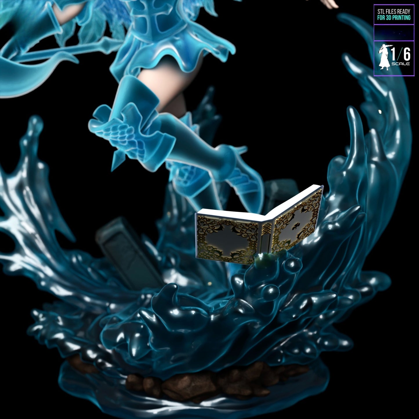 4171 Noelle Silva - Black Clover - STL 3D Print Files