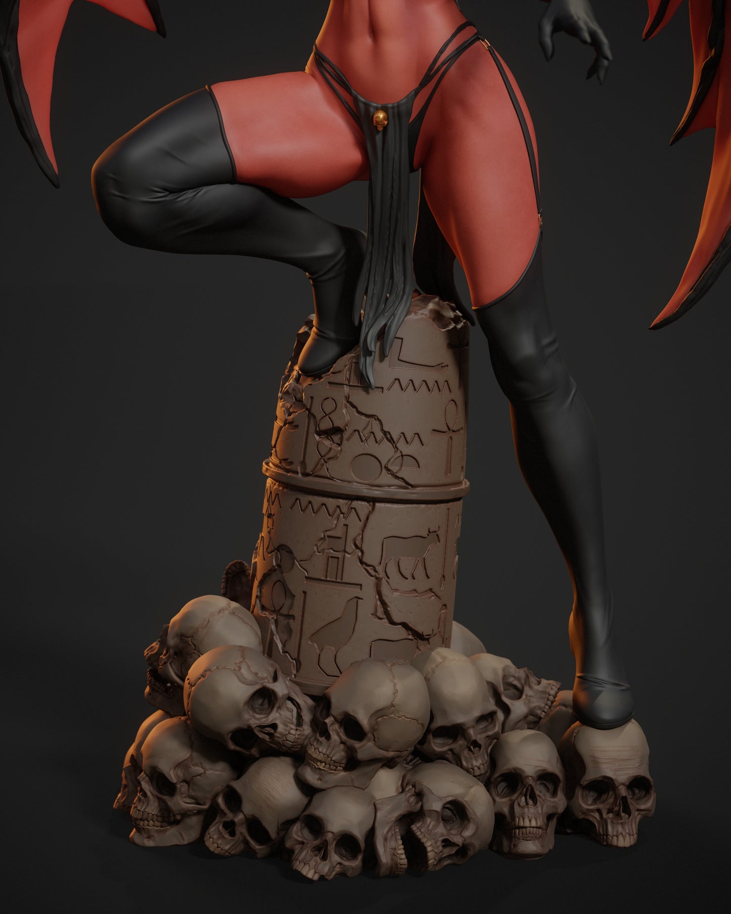 3668 Purgatori NSFW - Lady Death - STL 3D Print Files